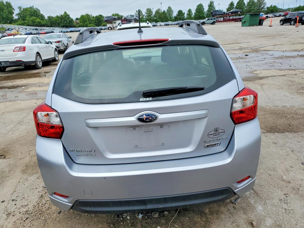 2012 Subaru Impreza Sport Premium Gray vin: JF1GPAL61CH246082