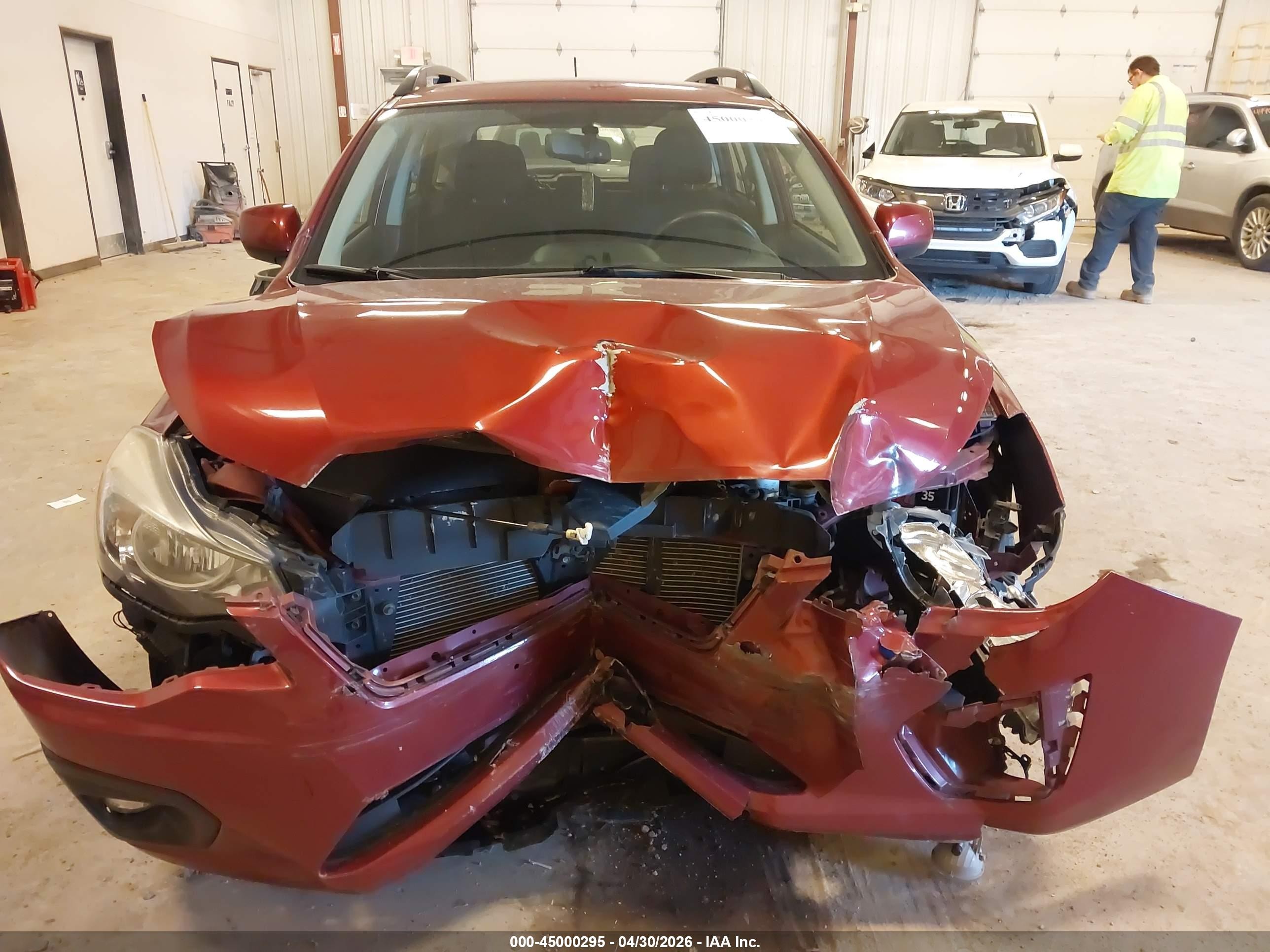 2013 Subaru Impreza 2.0i Sport Premium Red vin: JF1GPAL61D2808292