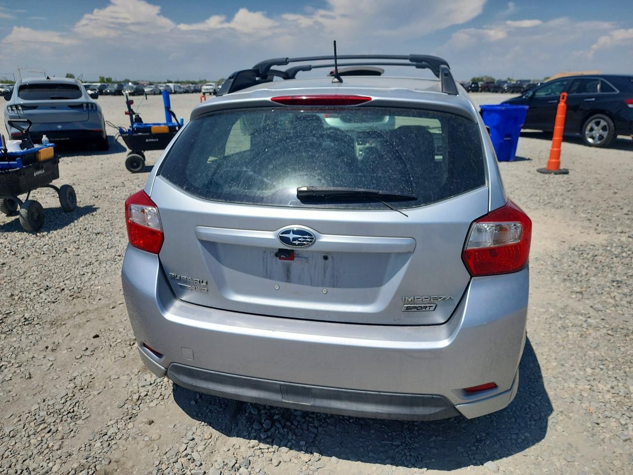 2013 Subaru Impreza Sport Premium Silver vin: JF1GPAL61D2826520