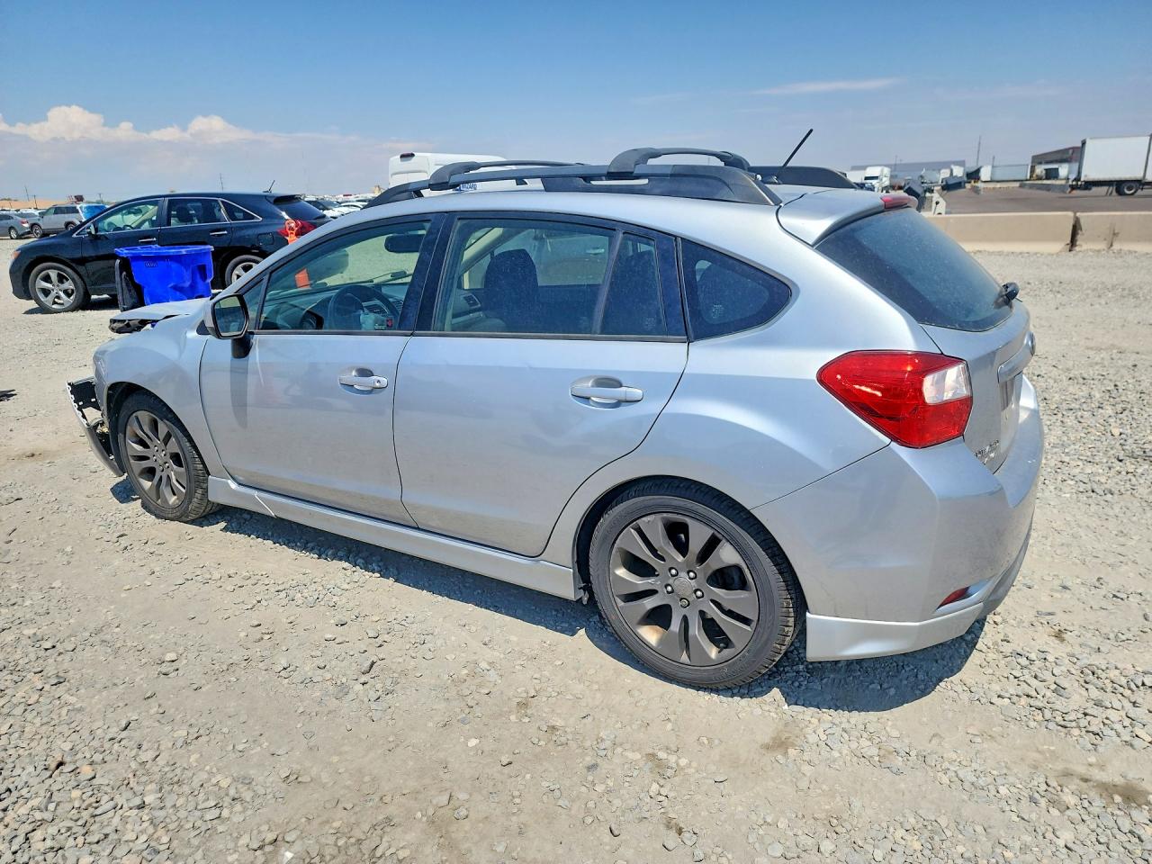 2013 Subaru Impreza Sport Premium Silver vin: JF1GPAL61D2826520