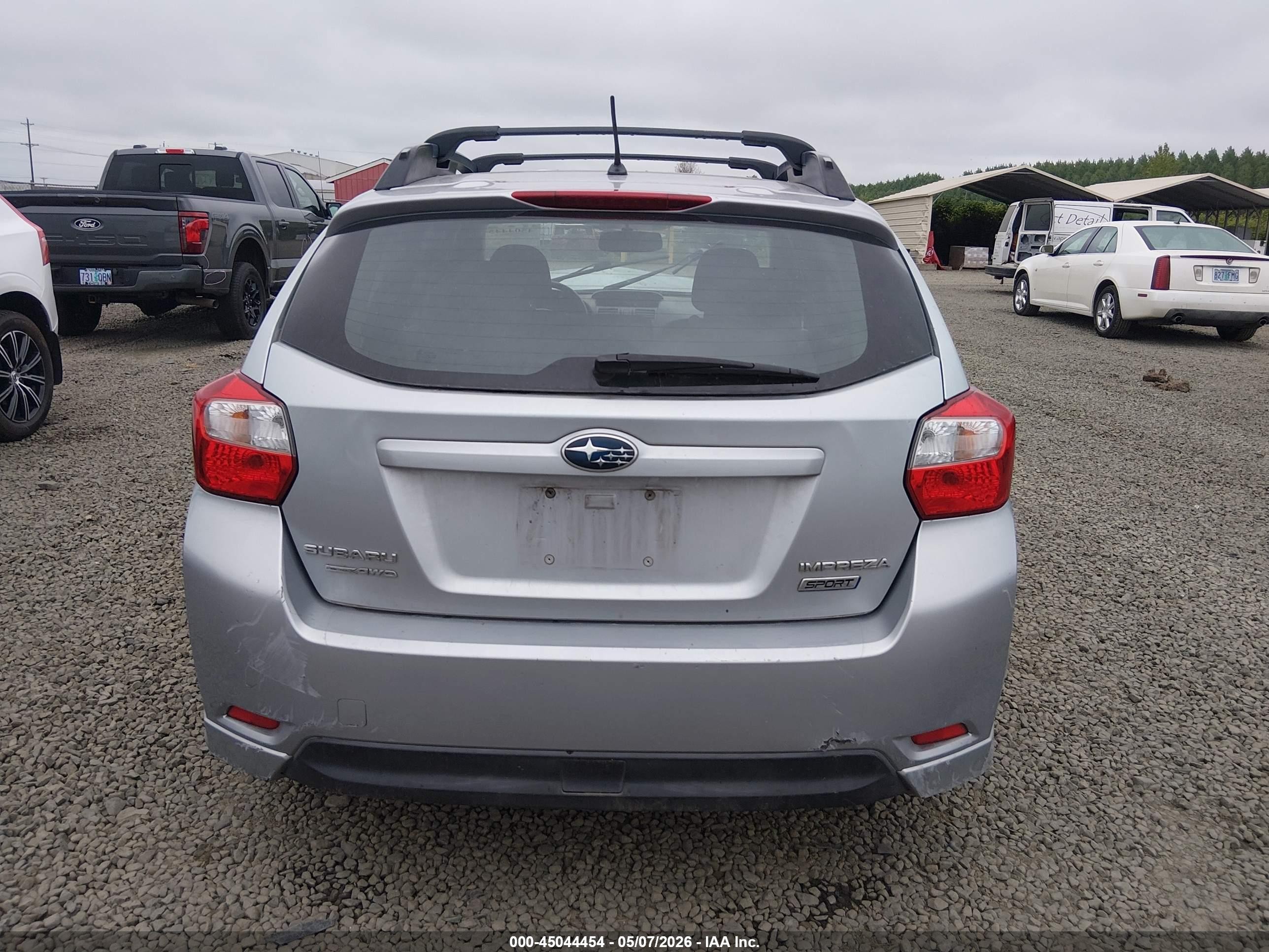 2013 Subaru Impreza 2.0i Sport Premium Silver vin: JF1GPAL61D2874325