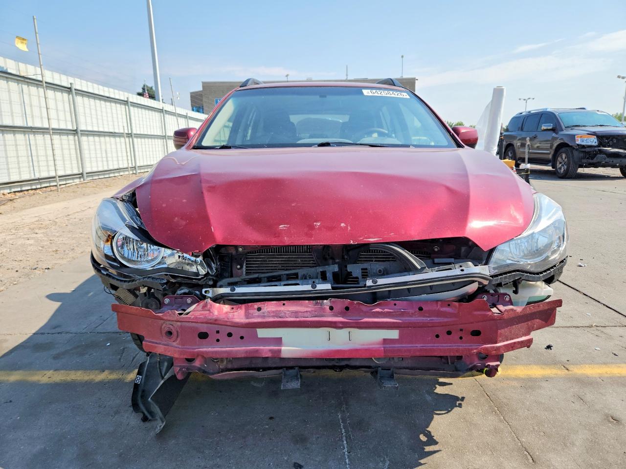 2013 Subaru Impreza Sport Premium Burgundy vin: JF1GPAL61D2885941