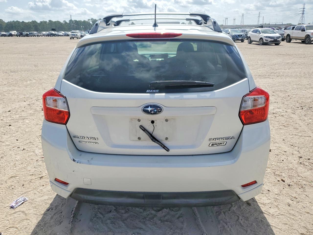 2013 Subaru Impreza Sport Premium White vin: JF1GPAL61D2899192