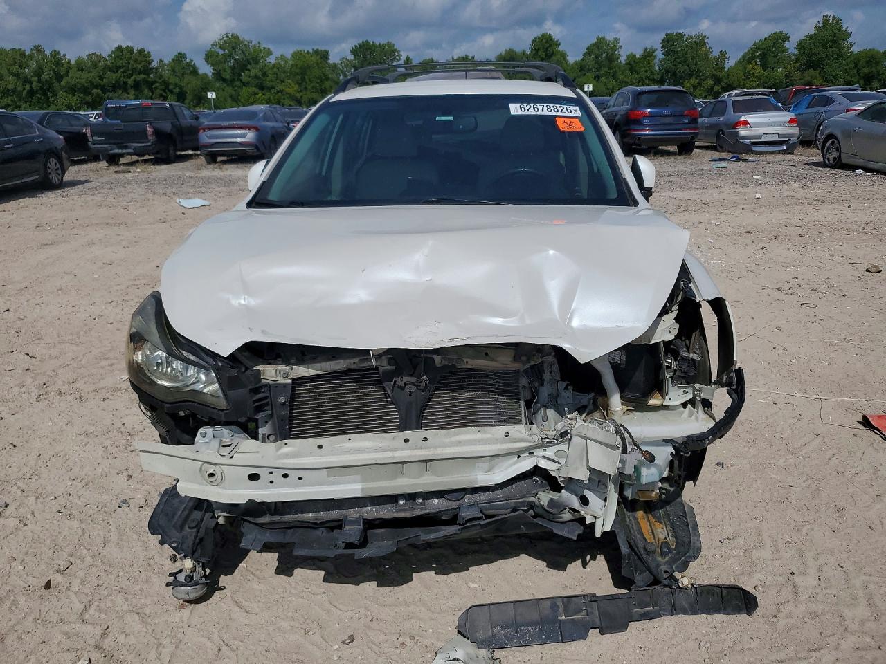 2013 Subaru Impreza Sport Premium White vin: JF1GPAL61D2899192