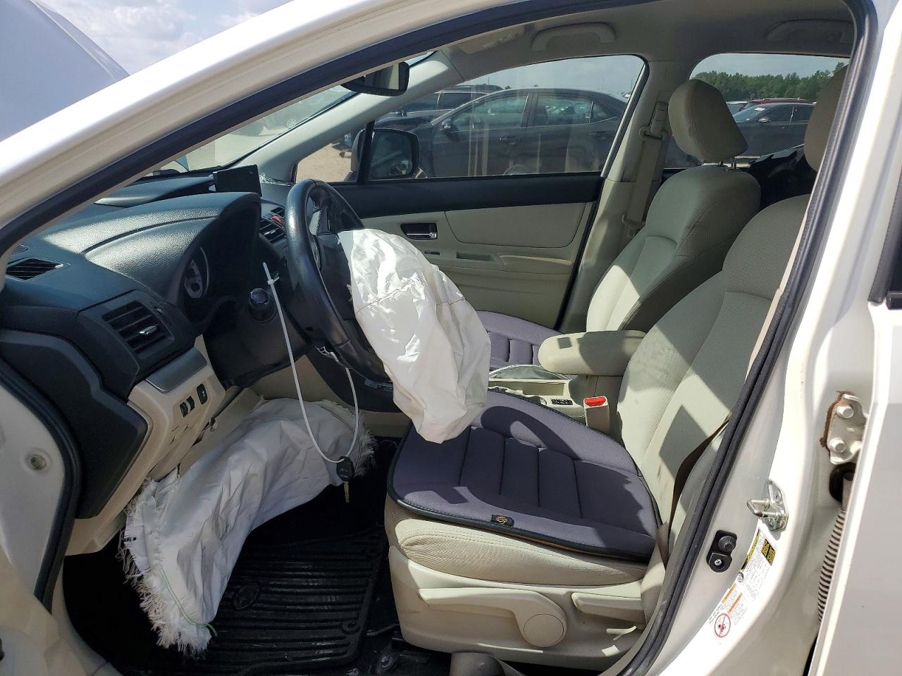 2013 Subaru Impreza Sport Premium White vin: JF1GPAL61D2899192