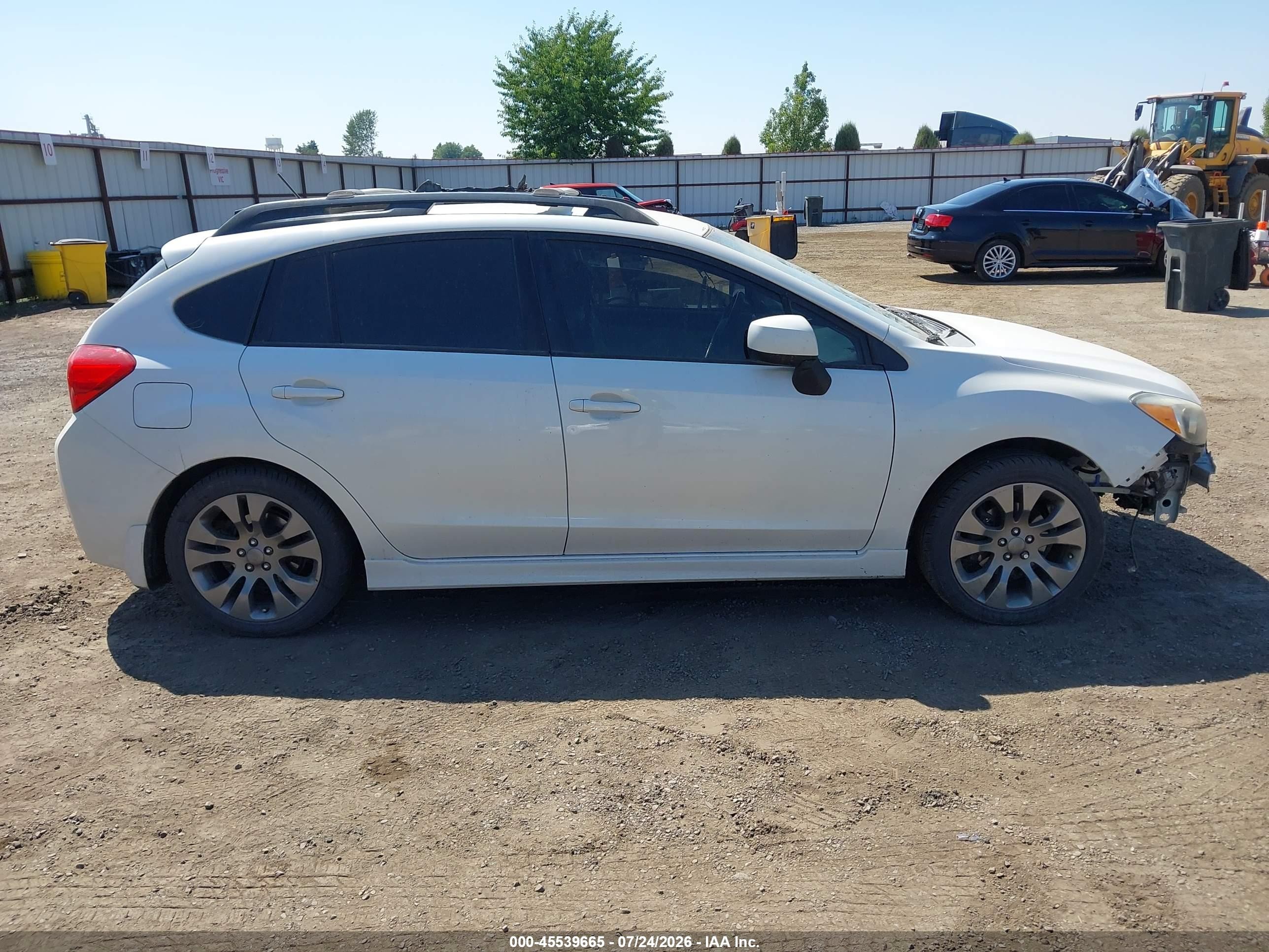 2013 Subaru Impreza 2.0i Sport Premium White vin: JF1GPAL61DG853719