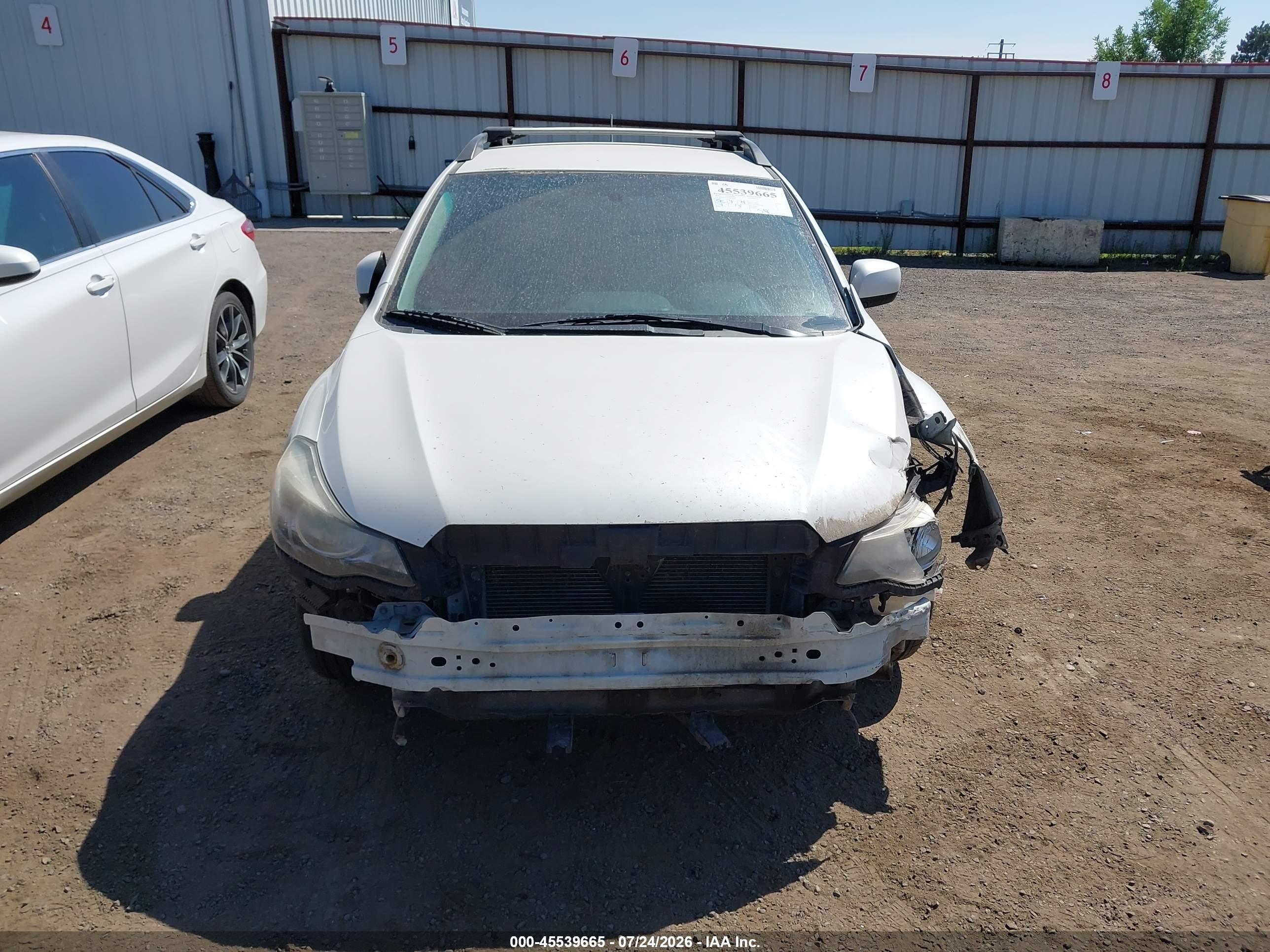 2013 Subaru Impreza 2.0i Sport Premium White vin: JF1GPAL61DG853719