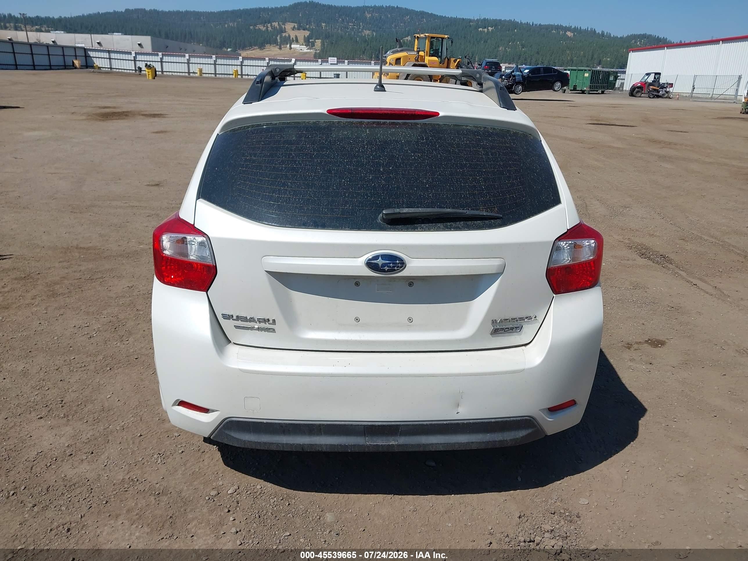 2013 Subaru Impreza 2.0i Sport Premium White vin: JF1GPAL61DG853719