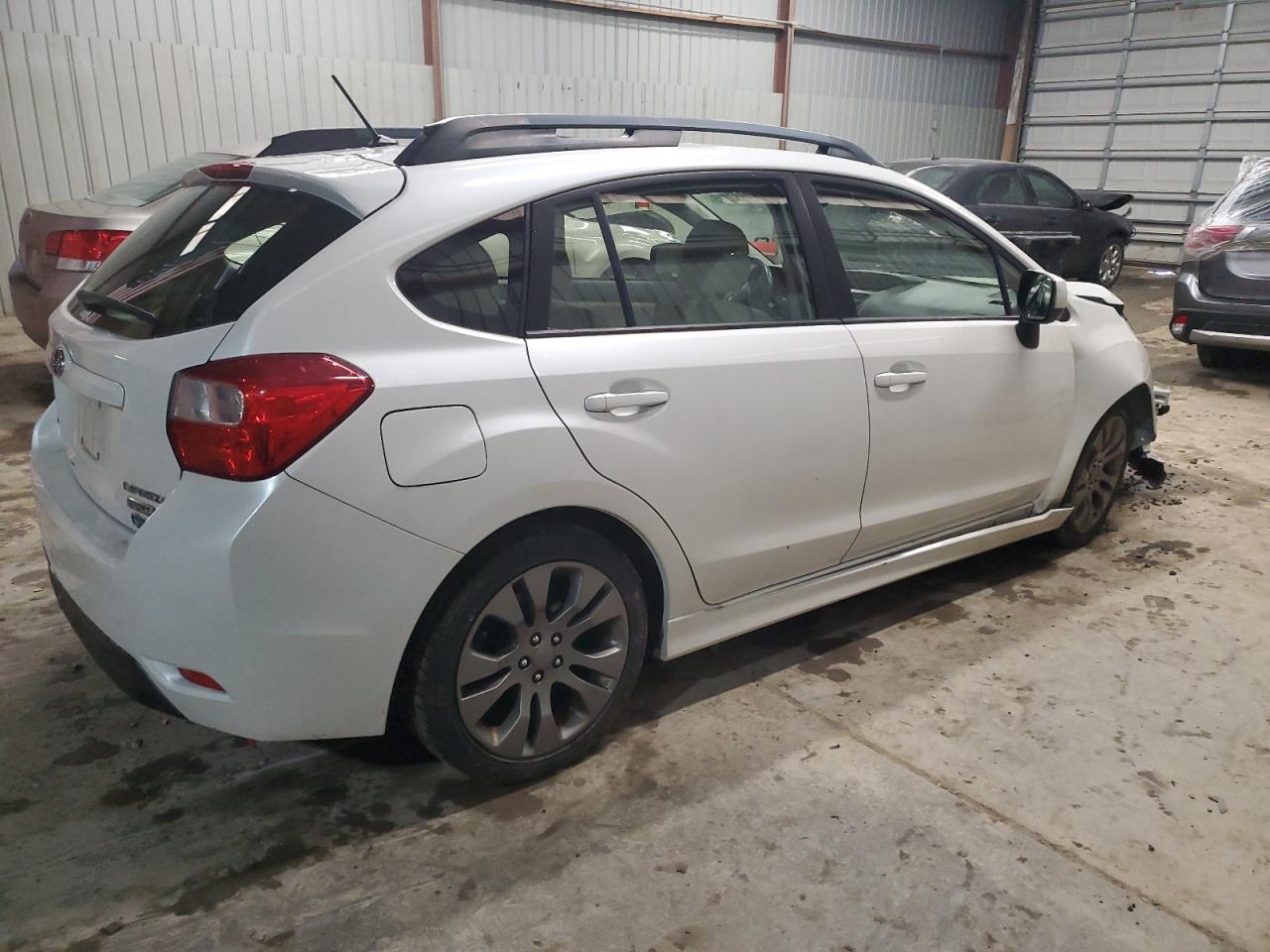 2013 Subaru Impreza Sport Premium White vin: JF1GPAL61DH859045