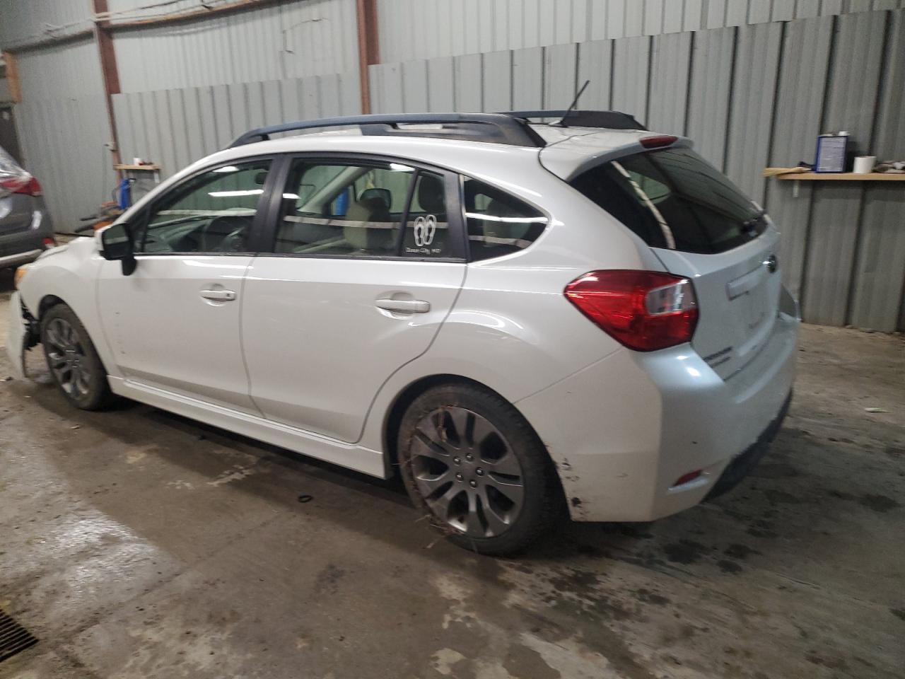 2013 Subaru Impreza Sport Premium White vin: JF1GPAL61DH859045