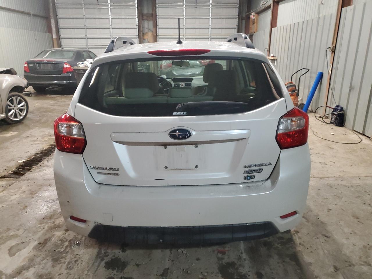 2013 Subaru Impreza Sport Premium White vin: JF1GPAL61DH859045