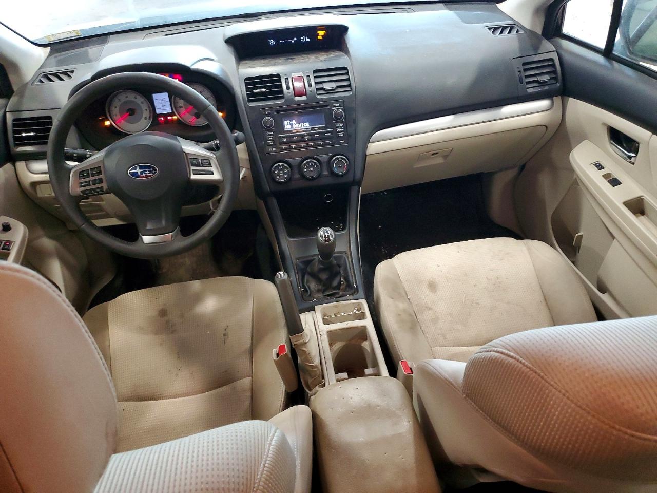 2014 Subaru Impreza Sport Premium Синий vin: JF1GPAL61E9288250