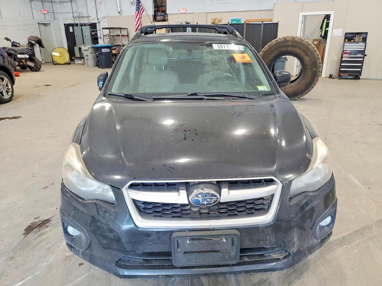 2014 Subaru Impreza Sport Premium Синий vin: JF1GPAL61E9288250