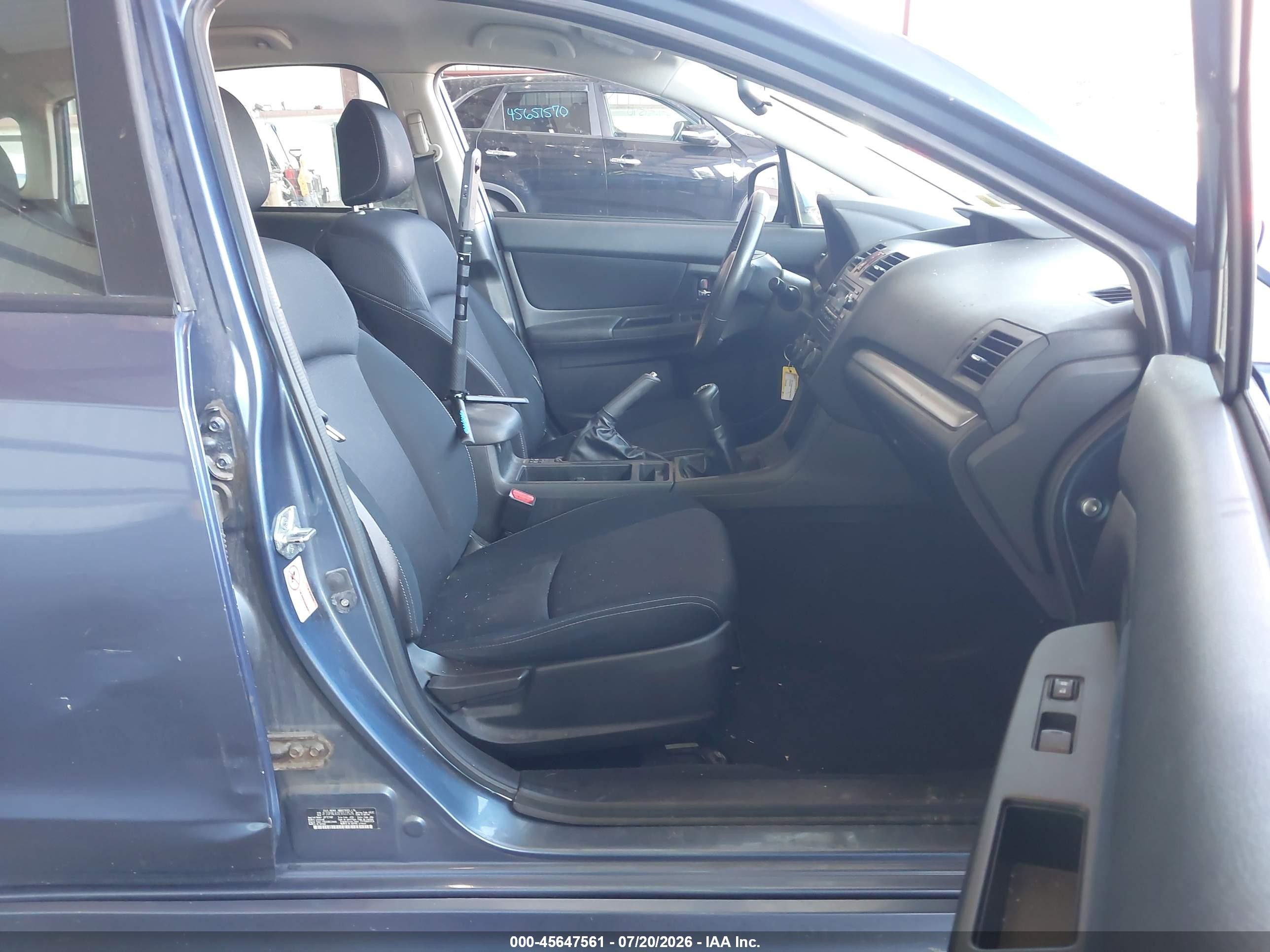 2014 Subaru Impreza 2.0i Sport Premium Blue vin: JF1GPAL61E9322526