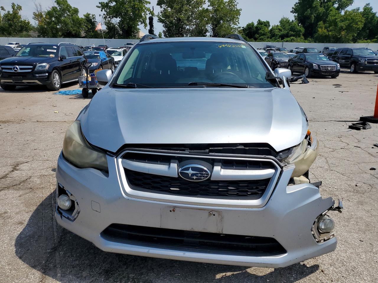 2012 Subaru Impreza Sport Premium Silver vin: JF1GPAL62CH205475