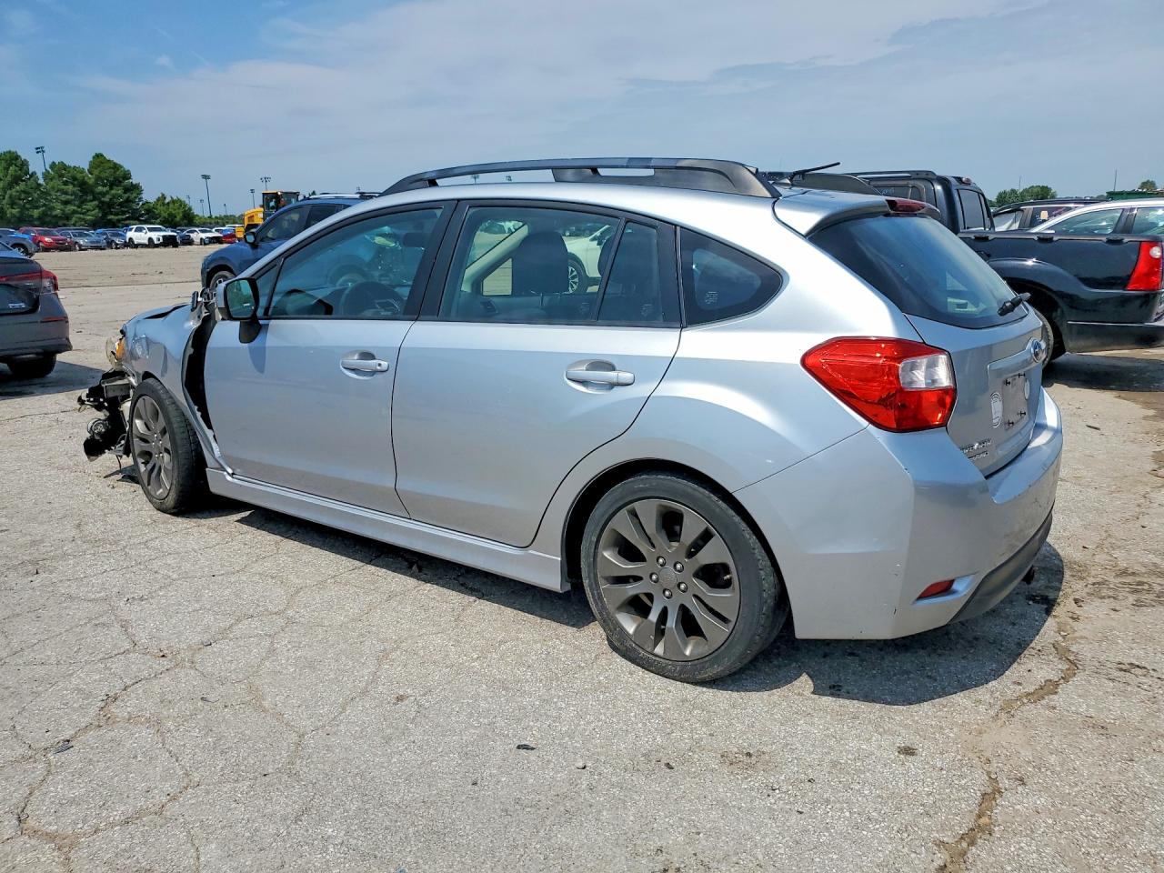 2012 Subaru Impreza Sport Premium Silver vin: JF1GPAL62CH205475