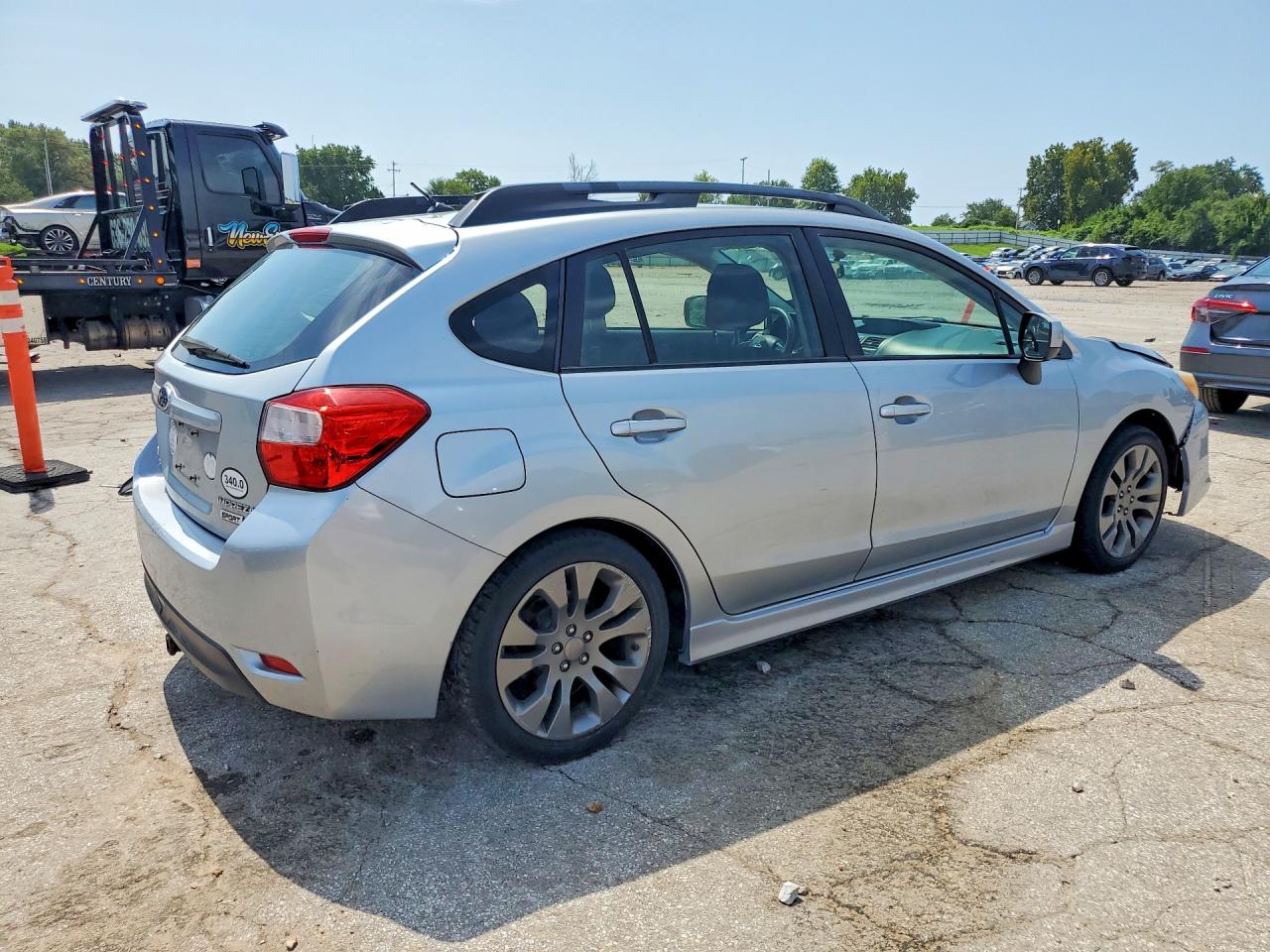 2012 Subaru Impreza Sport Premium Silver vin: JF1GPAL62CH205475