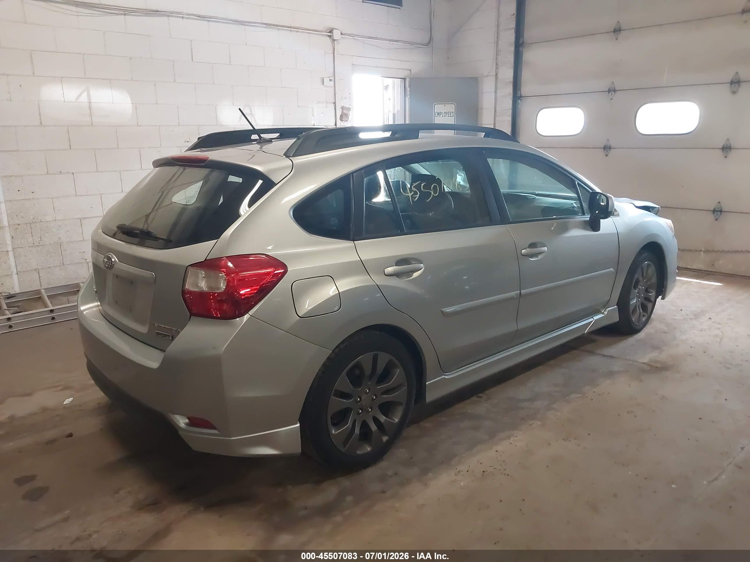 2012 Subaru Impreza 2.0i Sport Premium Silver vin: JF1GPAL62CH207078