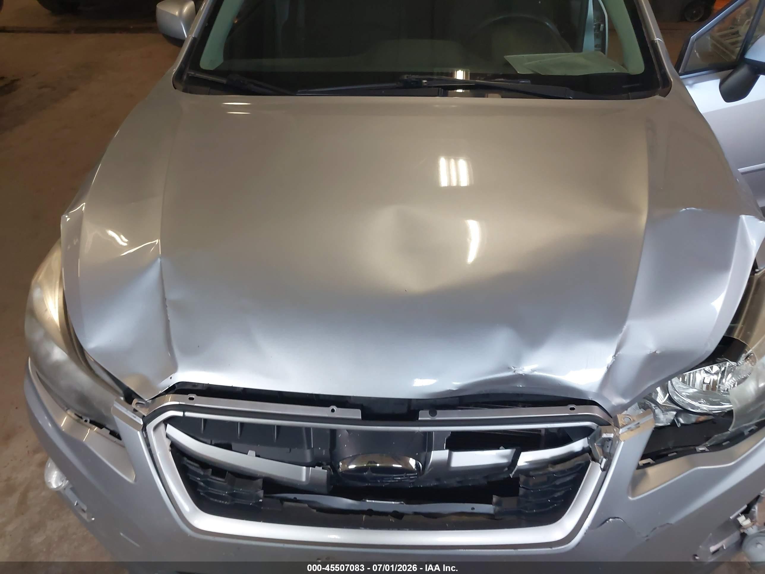 2012 Subaru Impreza 2.0i Sport Premium Silver vin: JF1GPAL62CH207078