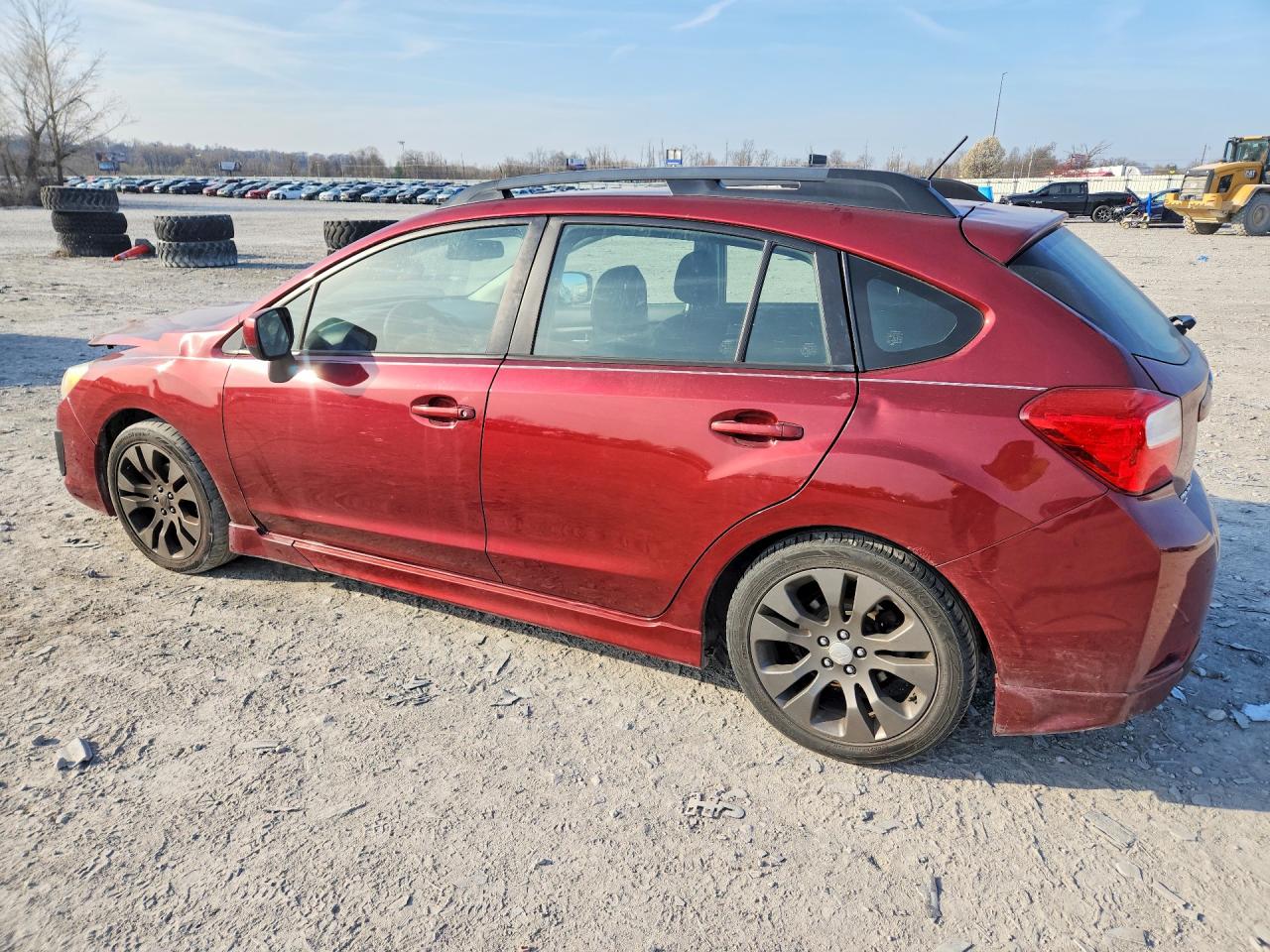2012 Subaru Impreza Sport Premium Maroon vin: JF1GPAL62CH212099