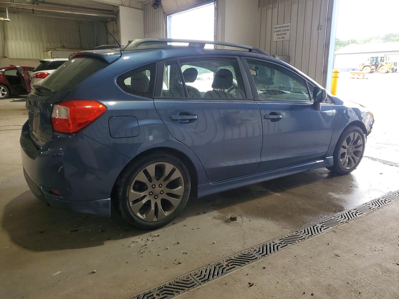 2012 Subaru Impreza Sport Premium Blue vin: JF1GPAL62CH225984