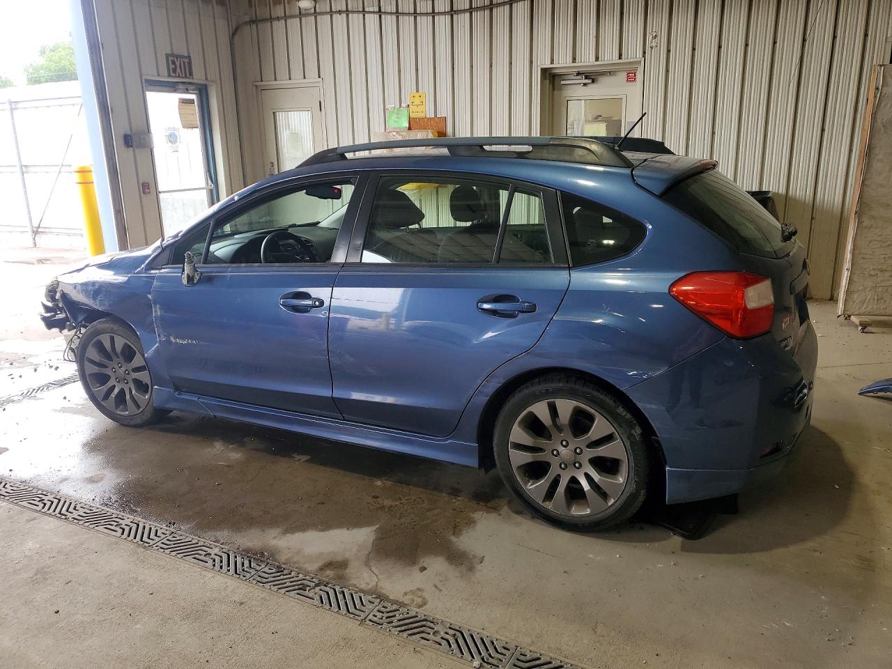 2012 Subaru Impreza Sport Premium Blue vin: JF1GPAL62CH225984