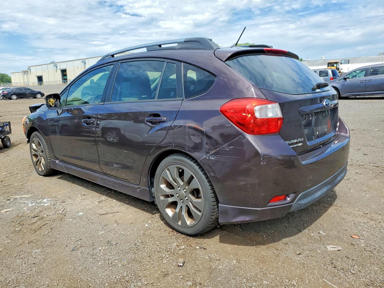2013 Subaru Impreza Sport Premium Коричневый vin: JF1GPAL62D1899952