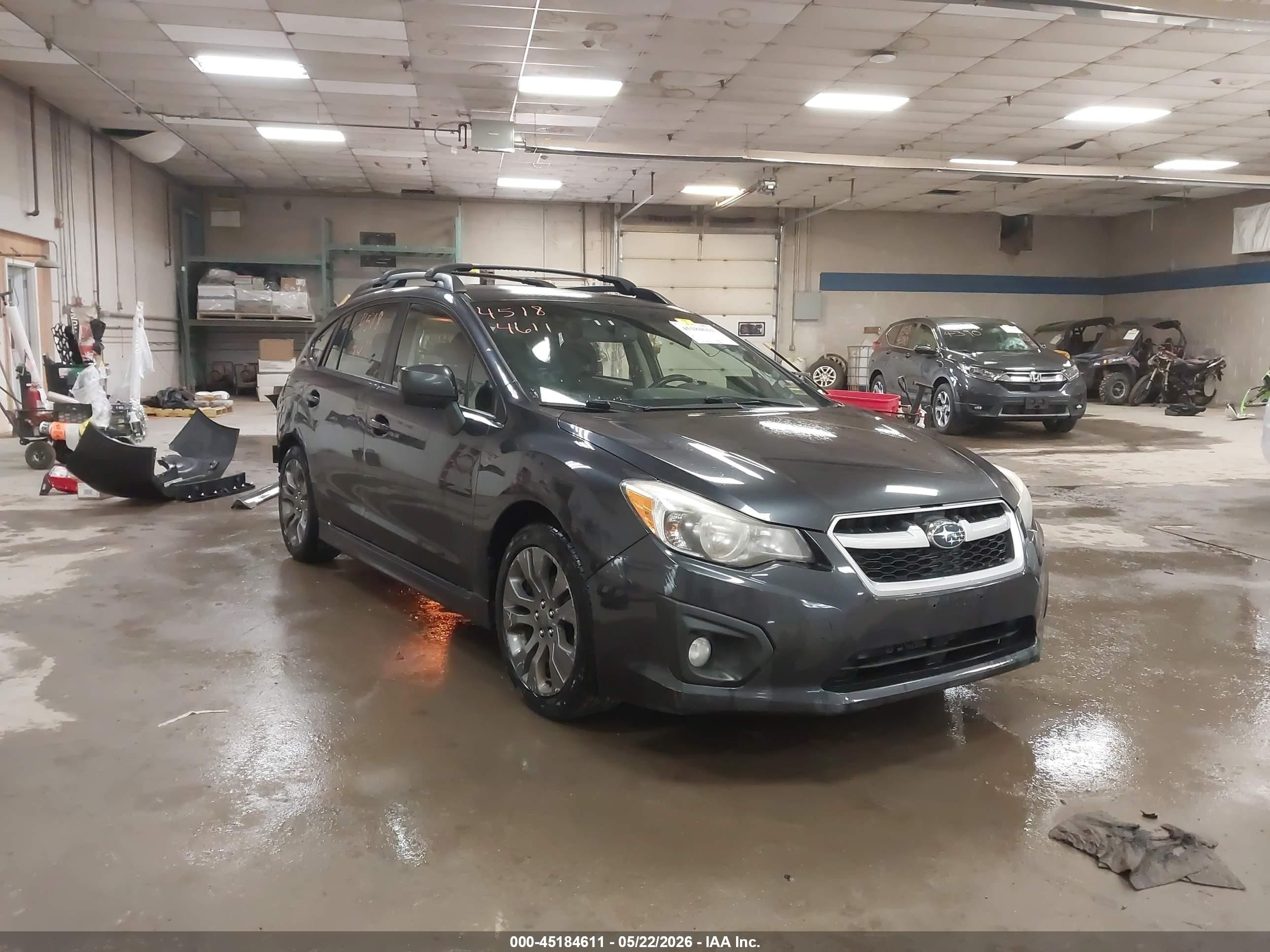 2013 Subaru Impreza 2.0i Sport Premium Gray vin: JF1GPAL62D2881493