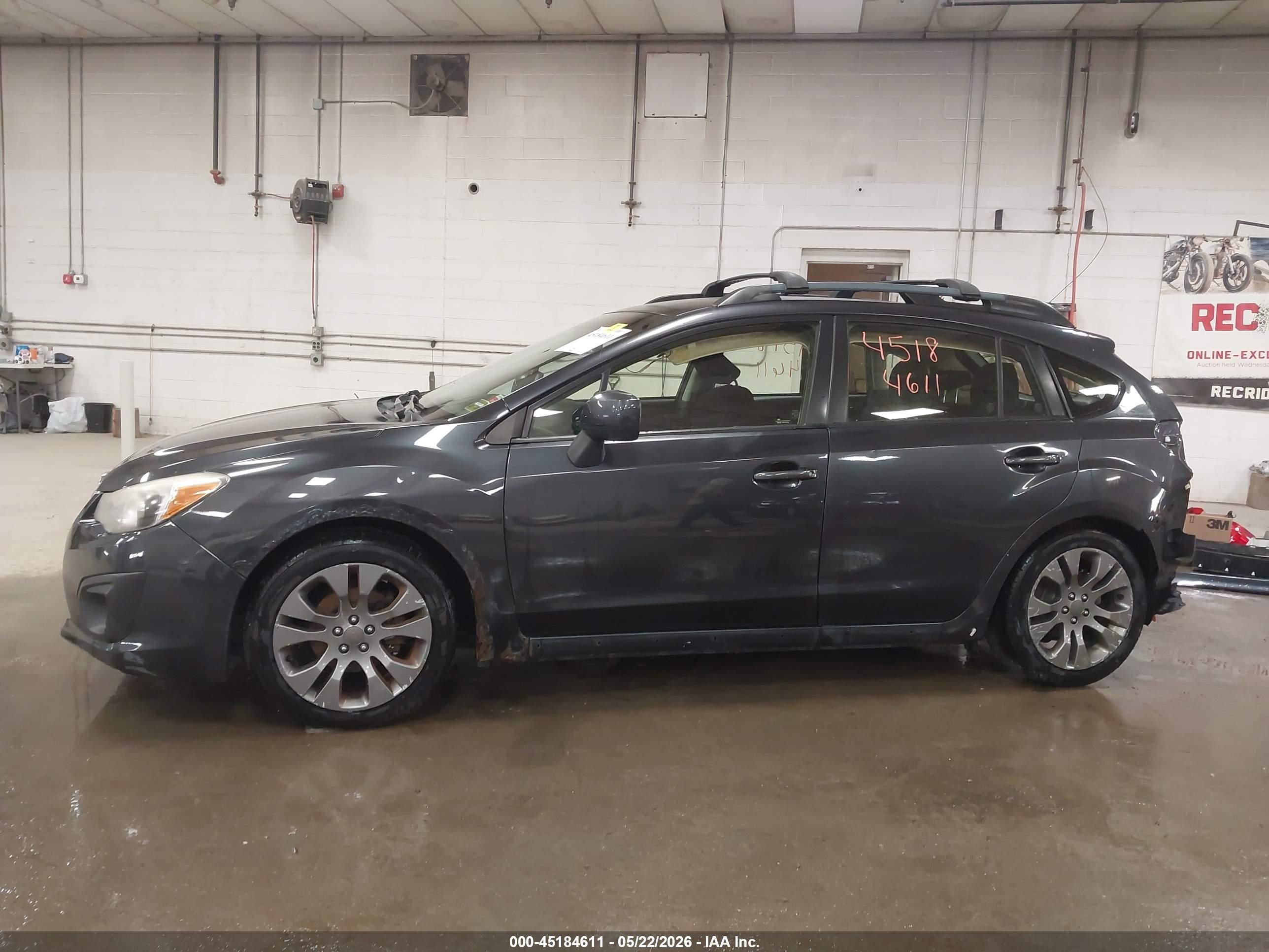 2013 Subaru Impreza 2.0i Sport Premium Gray vin: JF1GPAL62D2881493
