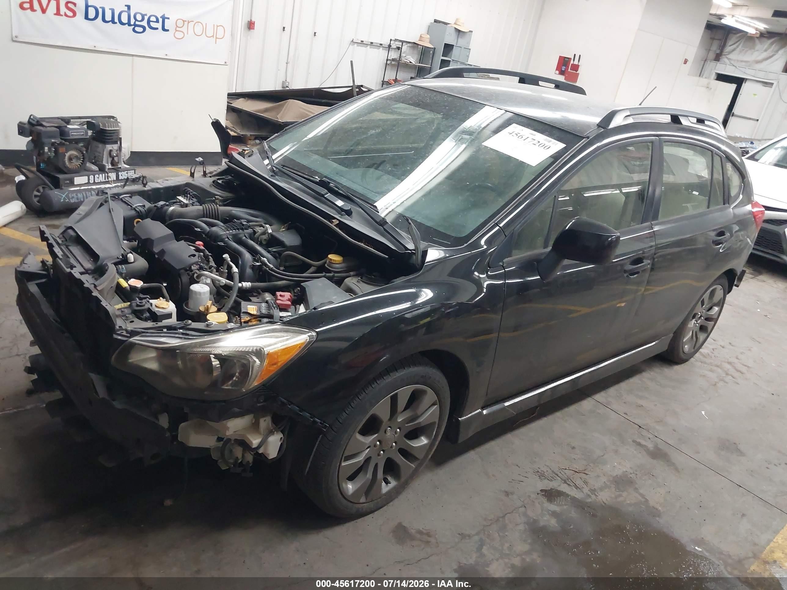 2013 Subaru Impreza 2.0i Sport Premium Black vin: JF1GPAL62DH201461