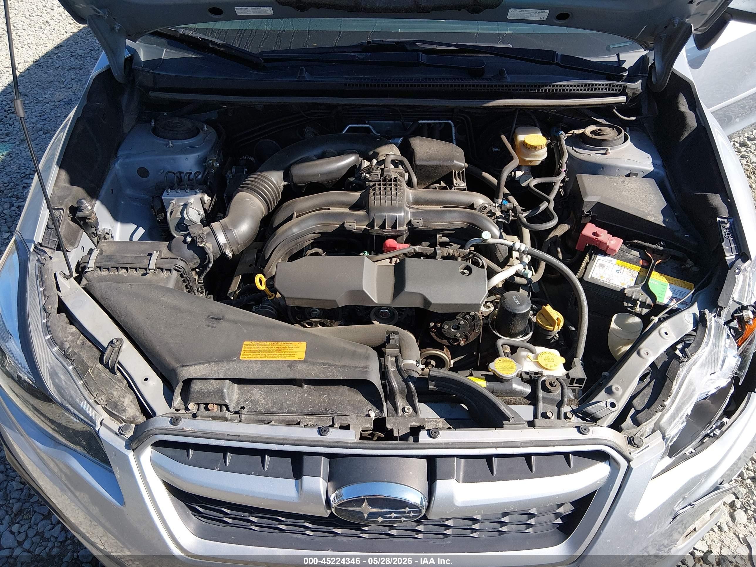 2014 Subaru Impreza 2.0i Sport Premium Silver vin: JF1GPAL62E8229360