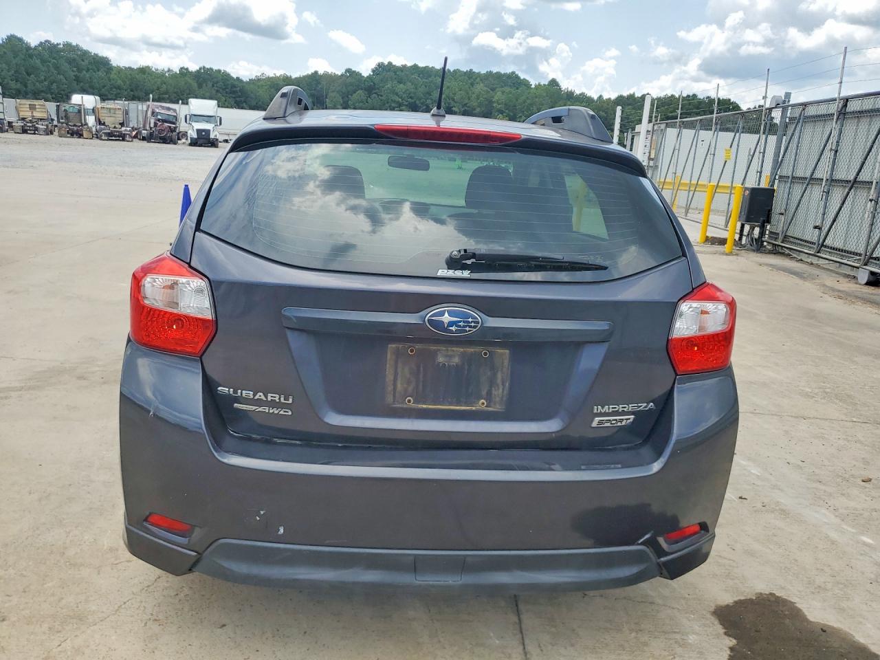 2014 Subaru Impreza Sport Premium Gray vin: JF1GPAL62E8232307
