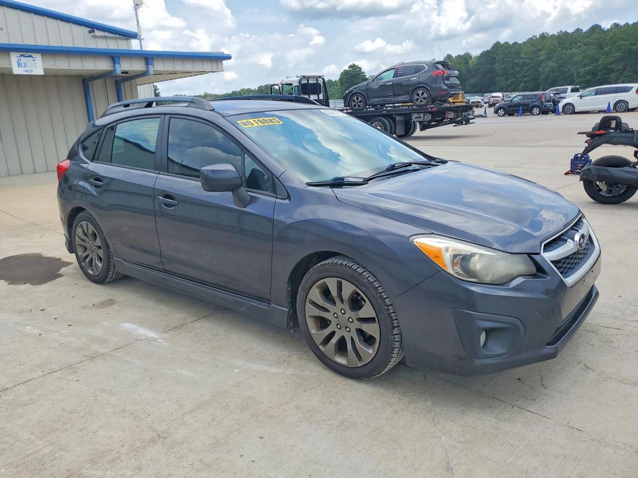 2014 Subaru Impreza Sport Premium Gray vin: JF1GPAL62E8232307