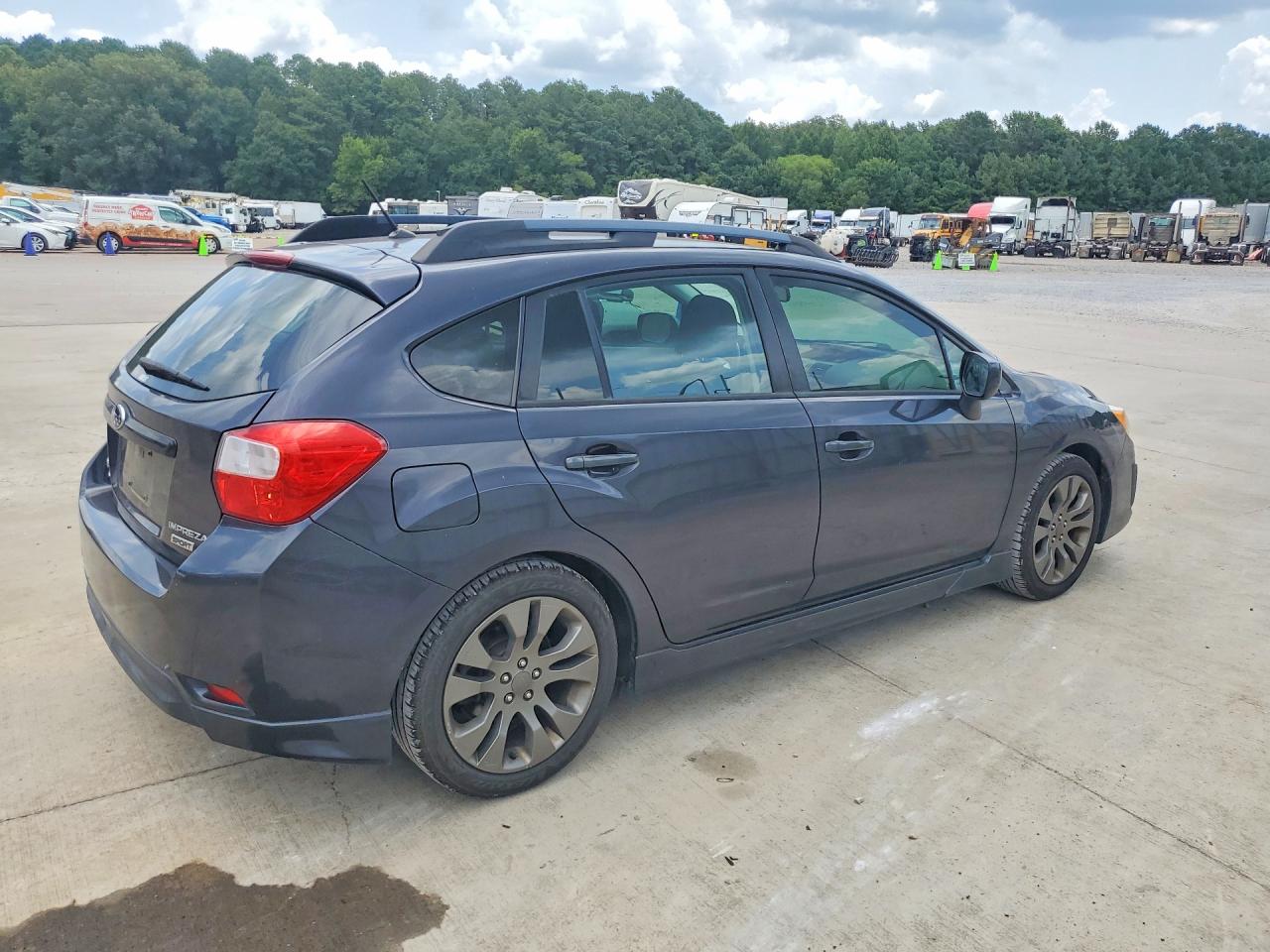 2014 Subaru Impreza Sport Premium Gray vin: JF1GPAL62E8232307