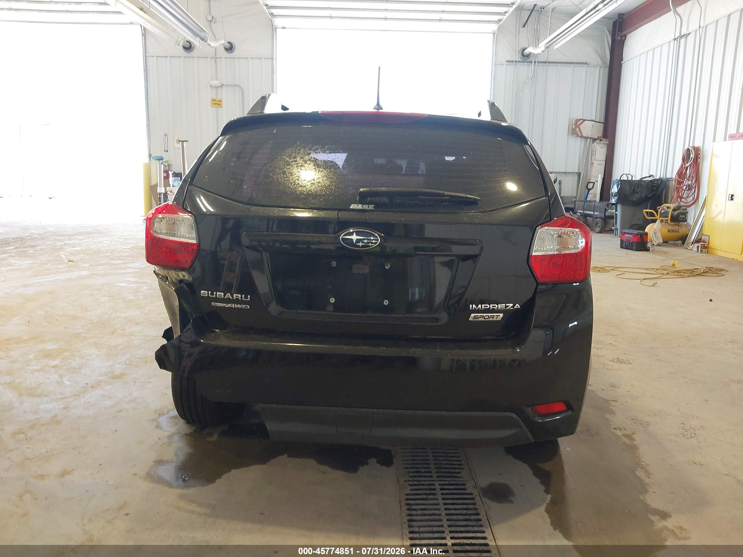 2014 Subaru Impreza 2.0i Sport Premium Черный vin: JF1GPAL62E8272886