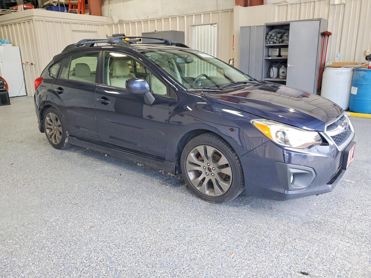 2014 Subaru Impreza Sport Premium Blue vin: JF1GPAL62EH238091