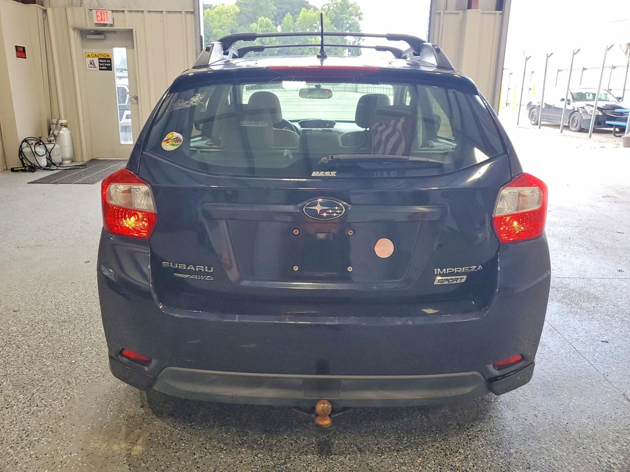 2014 Subaru Impreza Sport Premium Blue vin: JF1GPAL62EH238091
