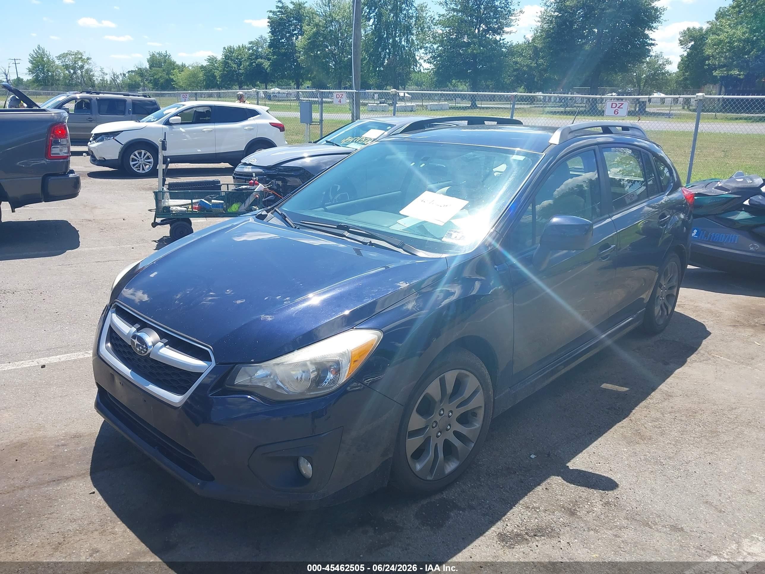 2014 Subaru Impreza 2.0i Sport Premium Black vin: JF1GPAL62EH272600