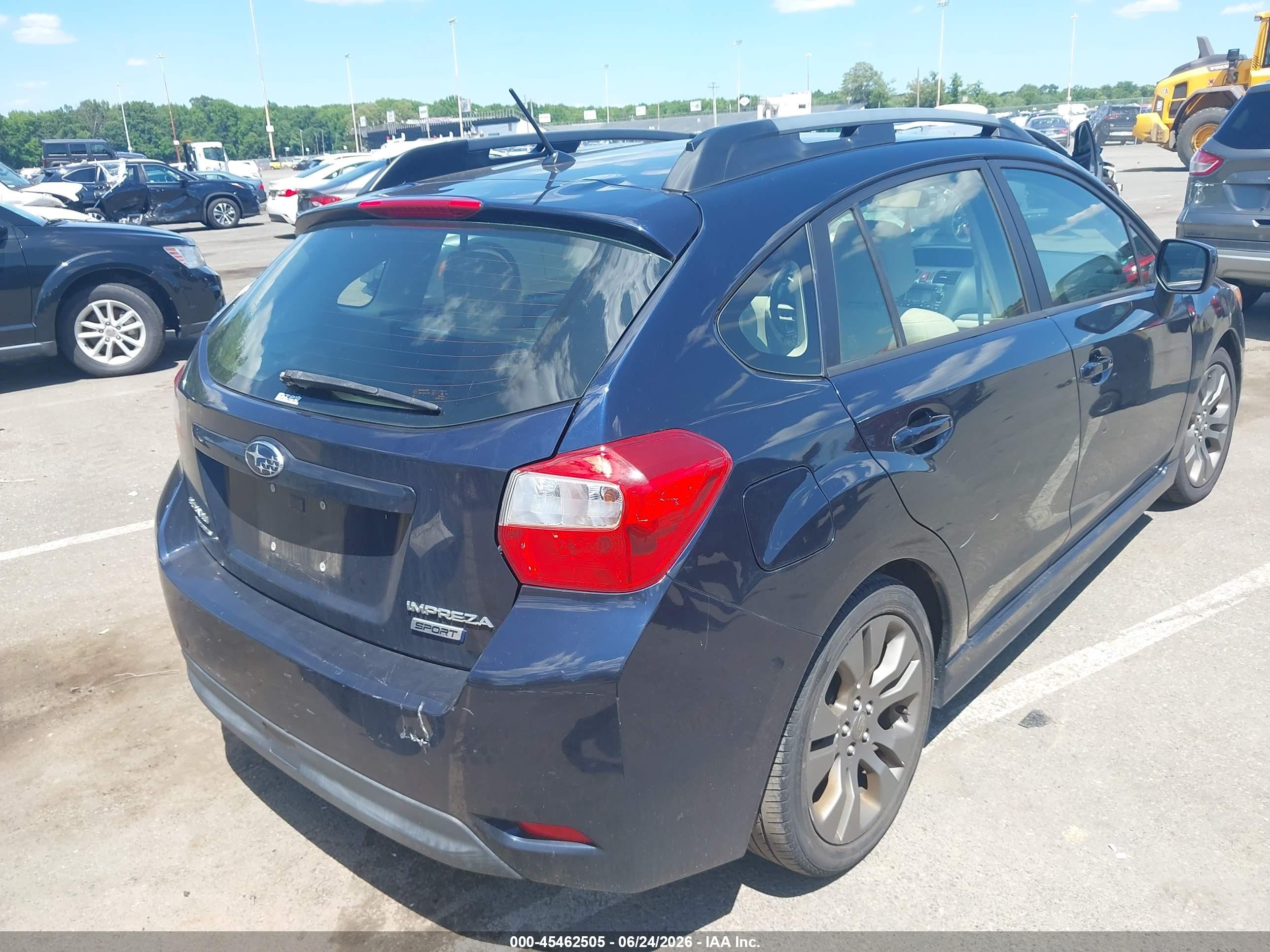 2014 Subaru Impreza 2.0i Sport Premium Black vin: JF1GPAL62EH272600