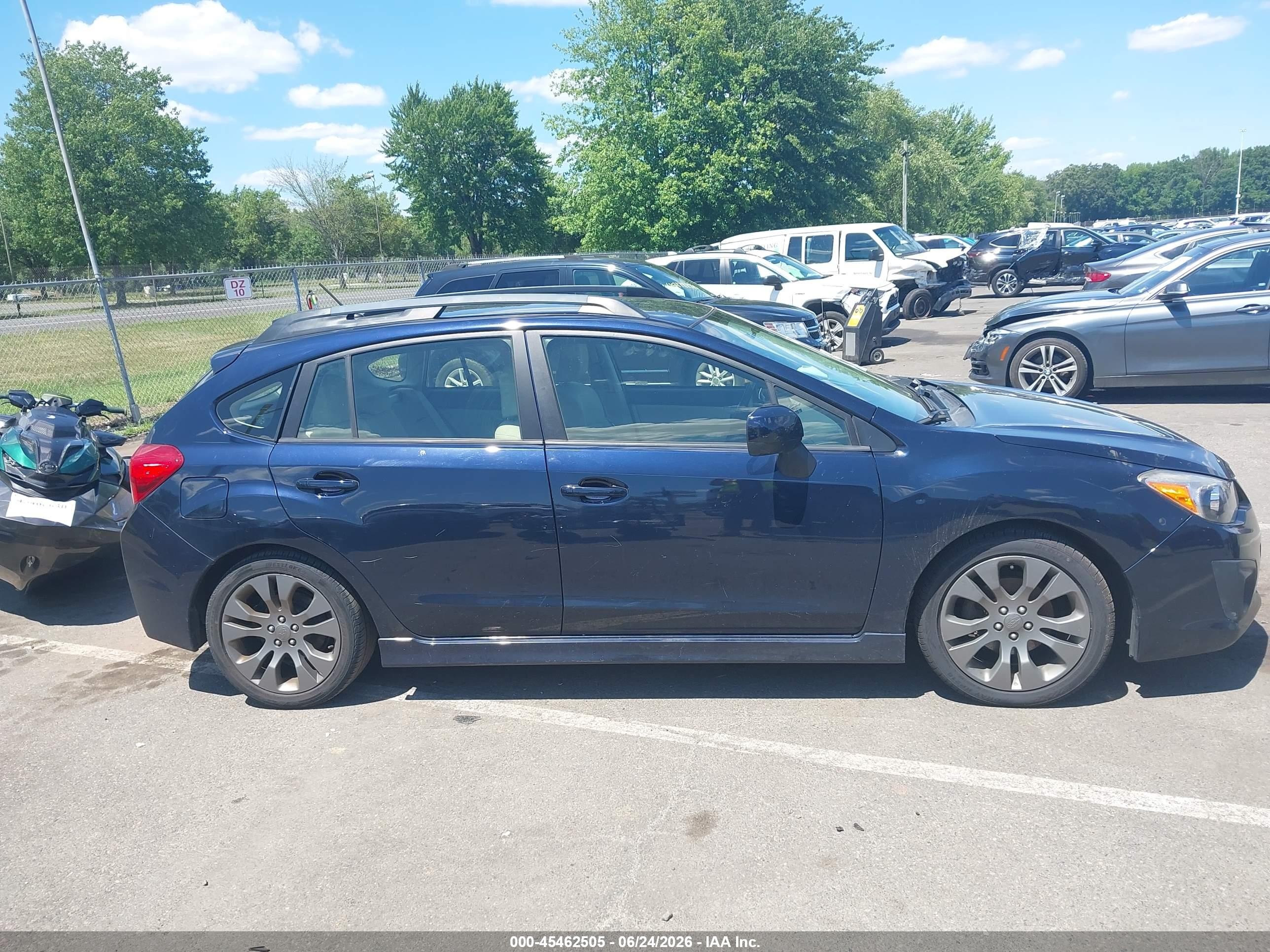 2014 Subaru Impreza 2.0i Sport Premium Black vin: JF1GPAL62EH272600