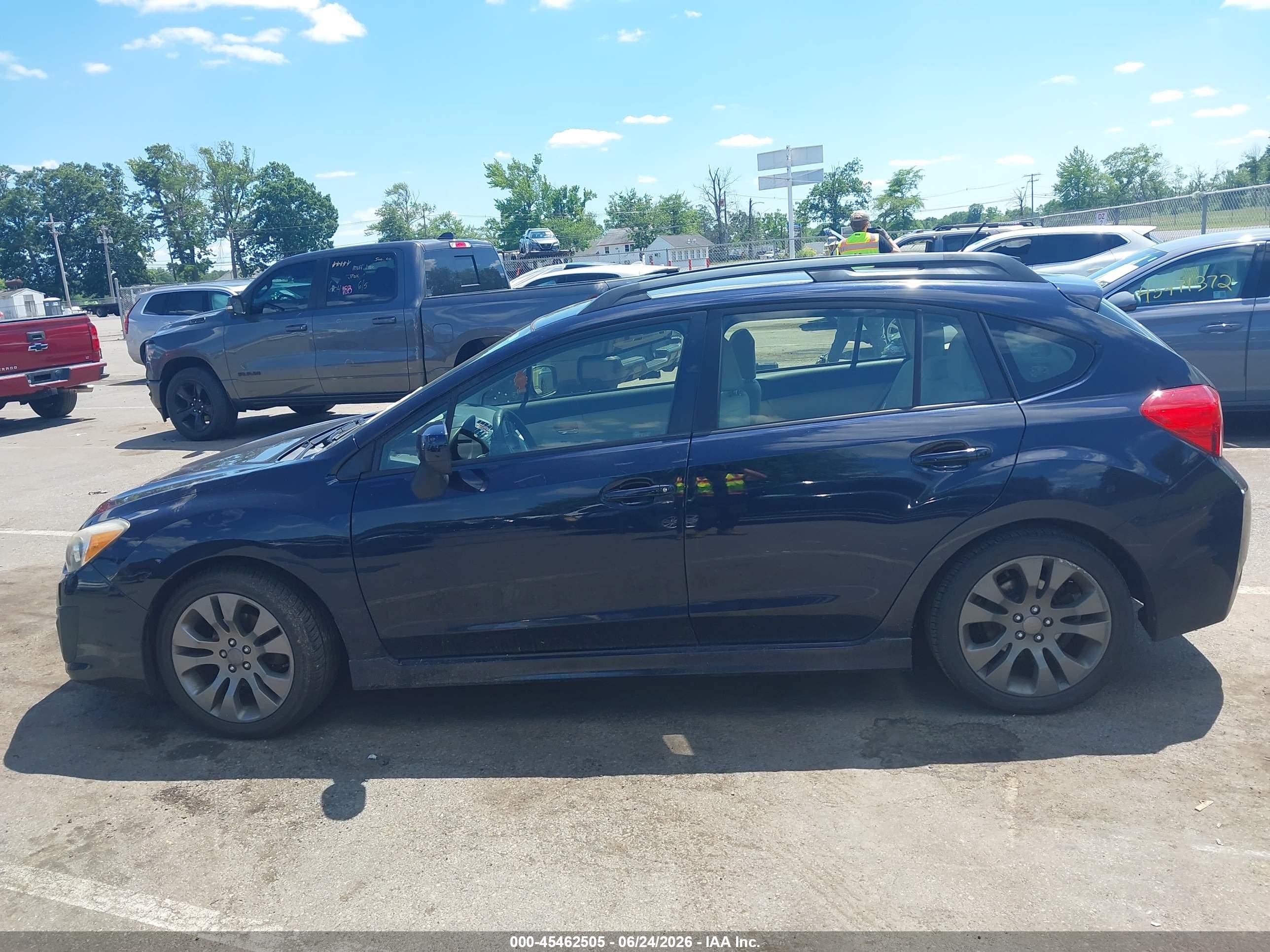2014 Subaru Impreza 2.0i Sport Premium Black vin: JF1GPAL62EH272600