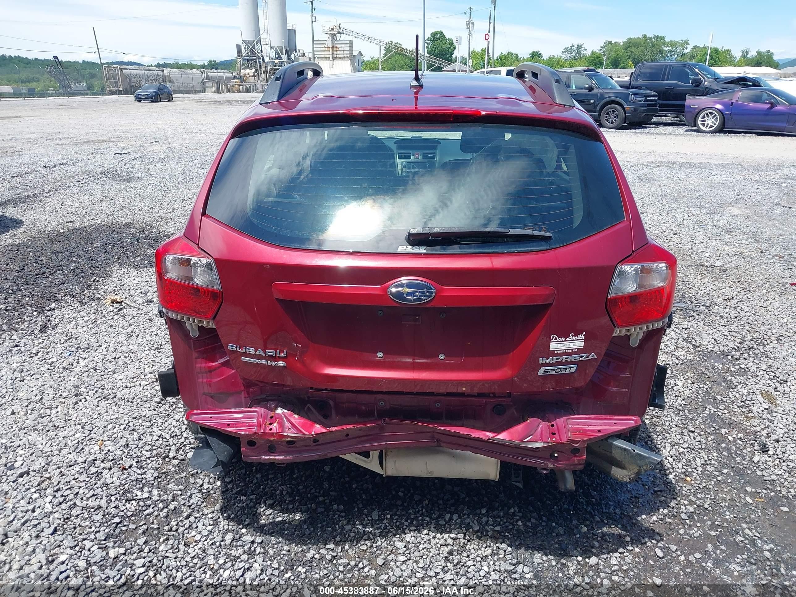2013 Subaru Impreza 2.0i Sport Premium Maroon vin: JF1GPAL63D2828642