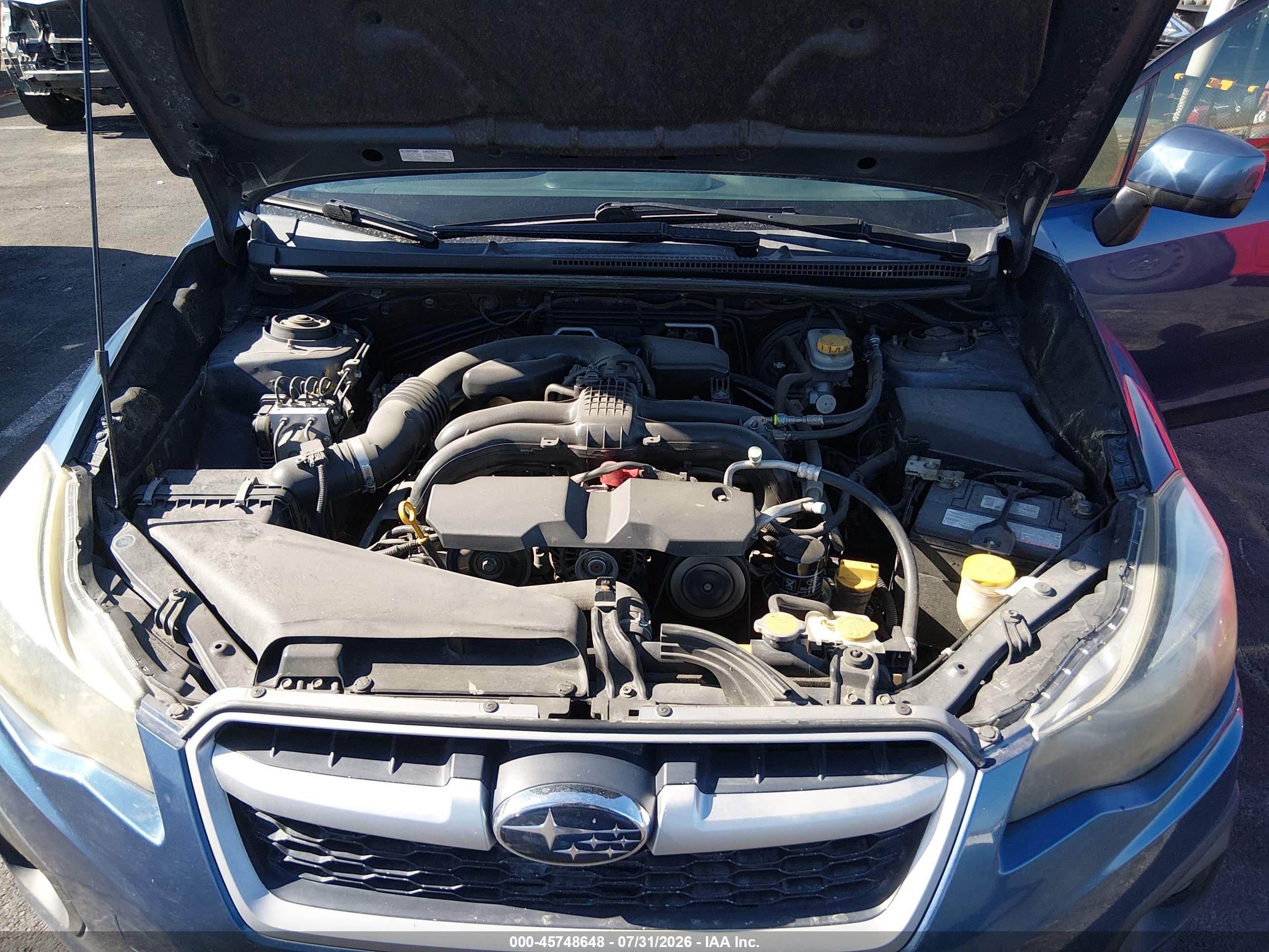 2013 Subaru Impreza 2.0i Sport Premium Blue vin: JF1GPAL63DH210332