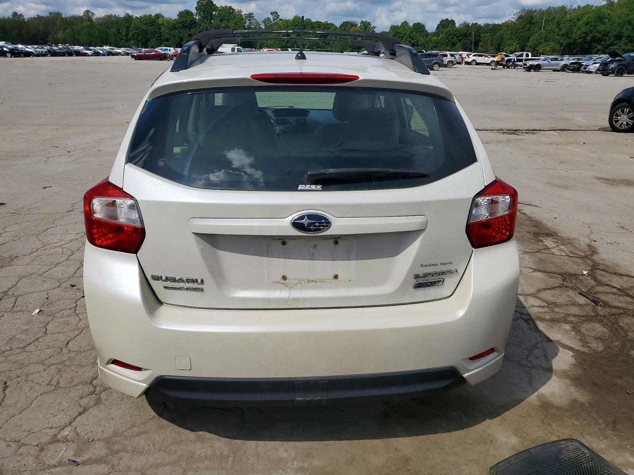 2013 Subaru Impreza Sport Premium White vin: JF1GPAL63DH821431
