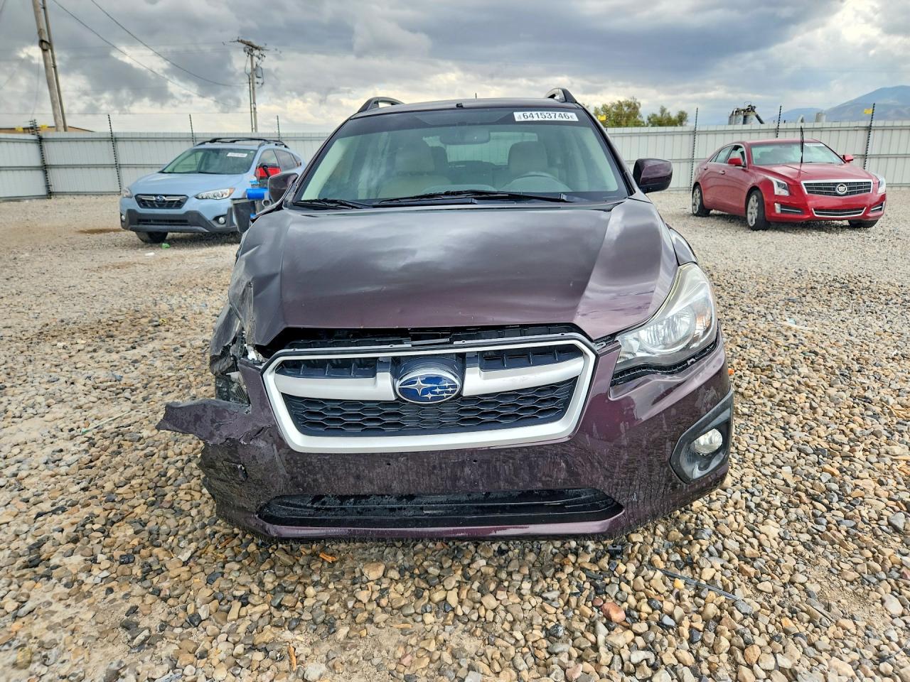2013 Subaru Impreza Sport Premium Purple vin: JF1GPAL63DH841226
