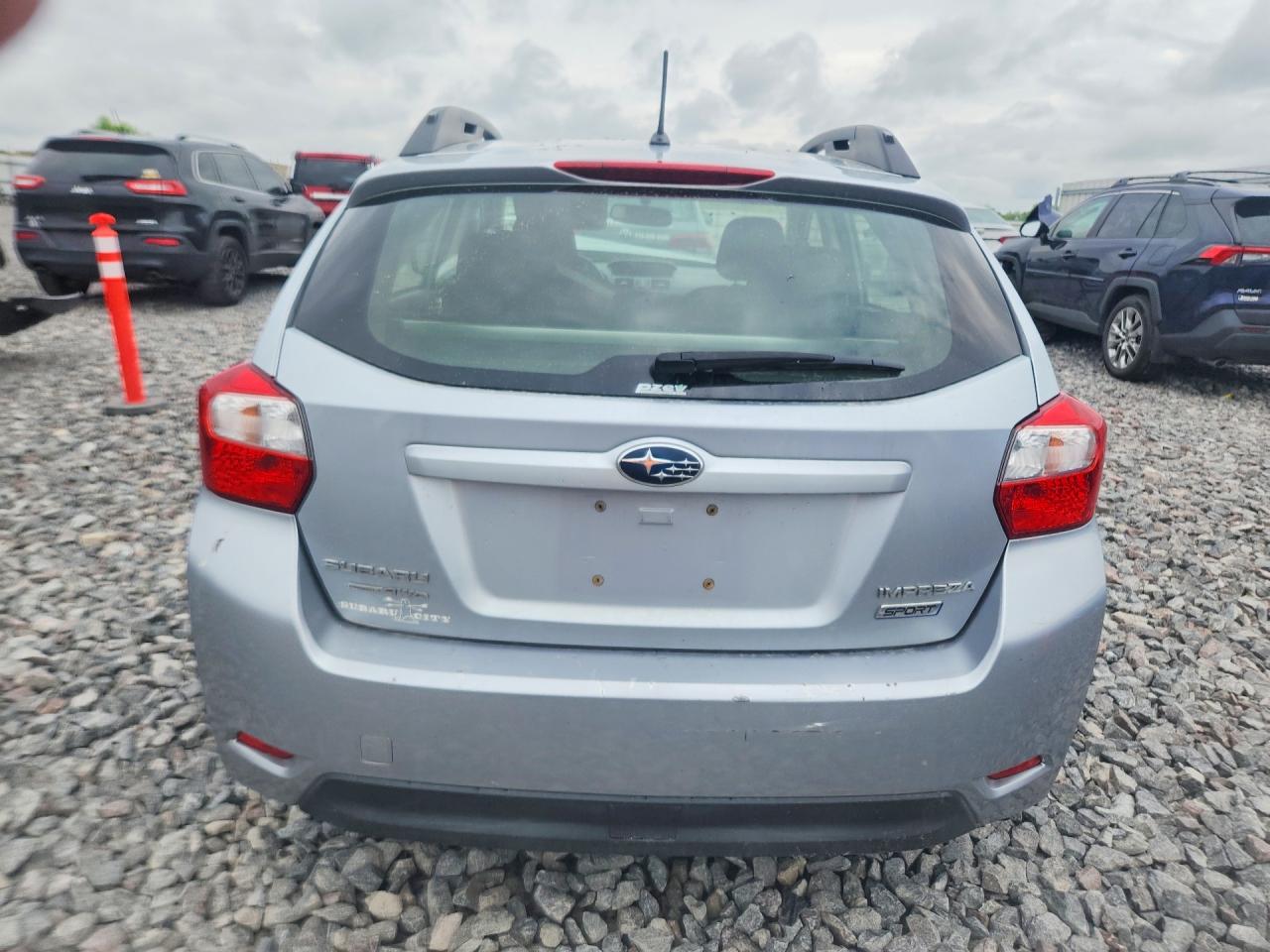 2013 Subaru Impreza Sport Premium Серебряный vin: JF1GPAL63DH852582