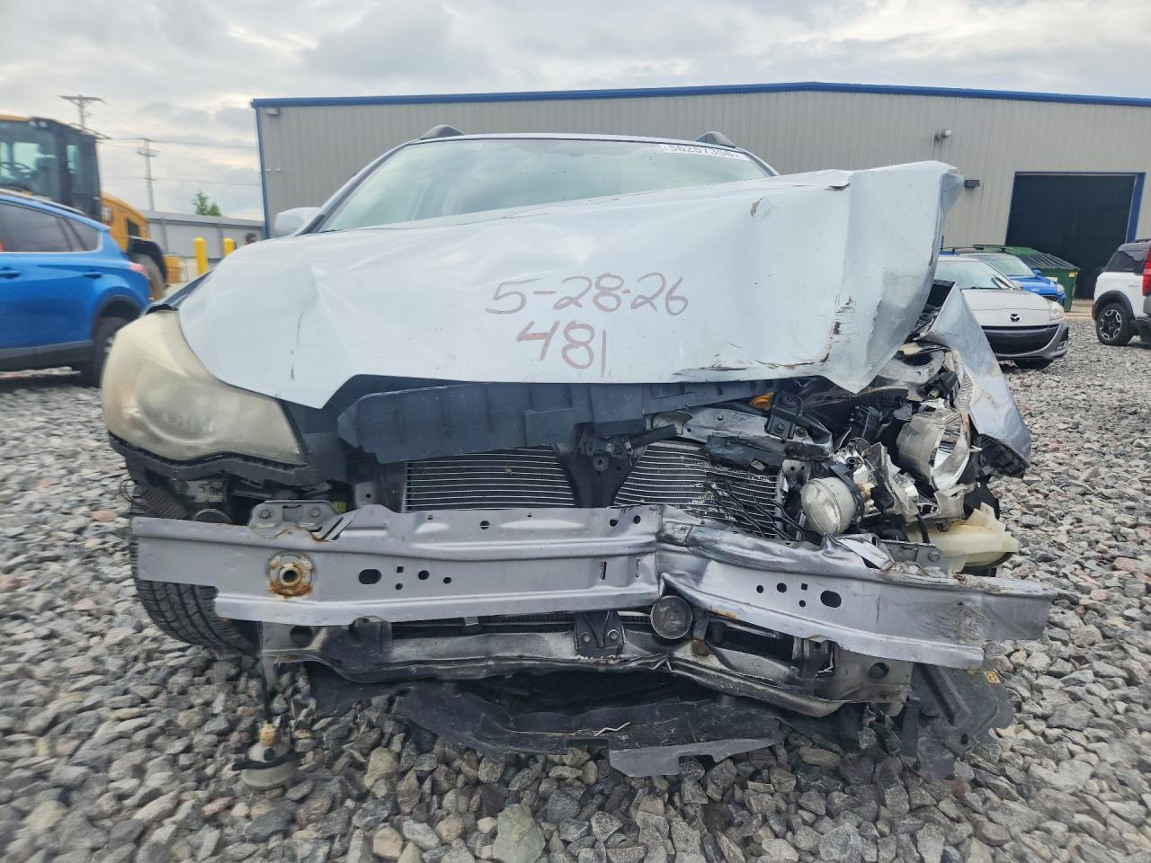 2013 Subaru Impreza Sport Premium Серебряный vin: JF1GPAL63DH852582