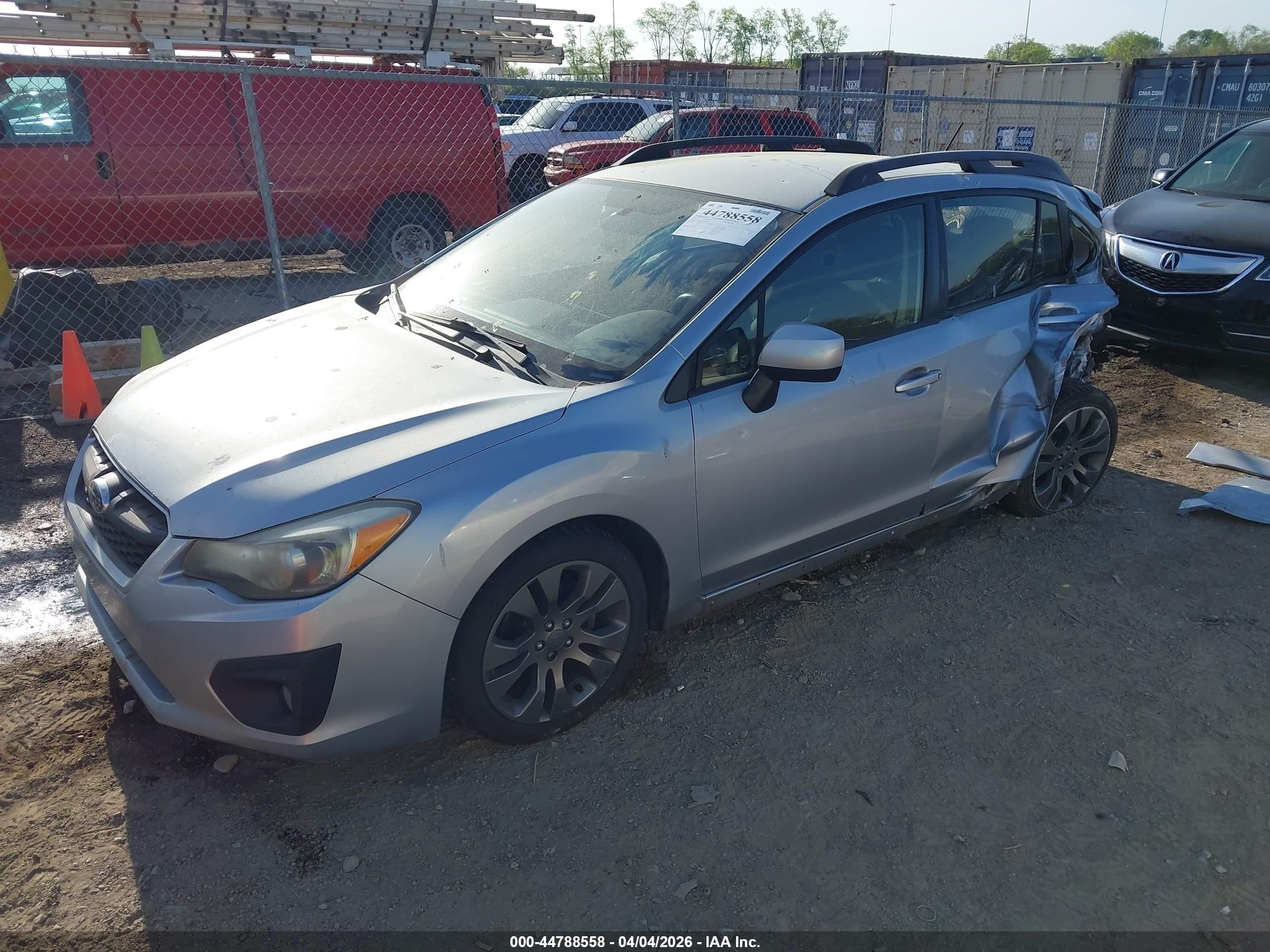 2014 Subaru Impreza 2.0i Sport Premium Silver vin: JF1GPAL63E8219419