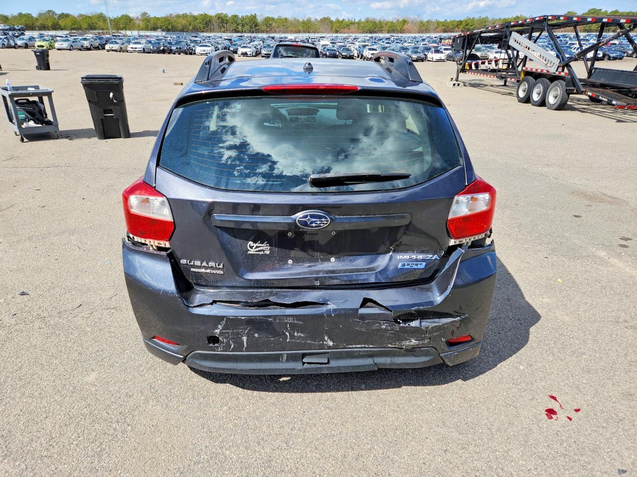 2014 Subaru Impreza Sport Premium Charcoal vin: JF1GPAL63E8236611