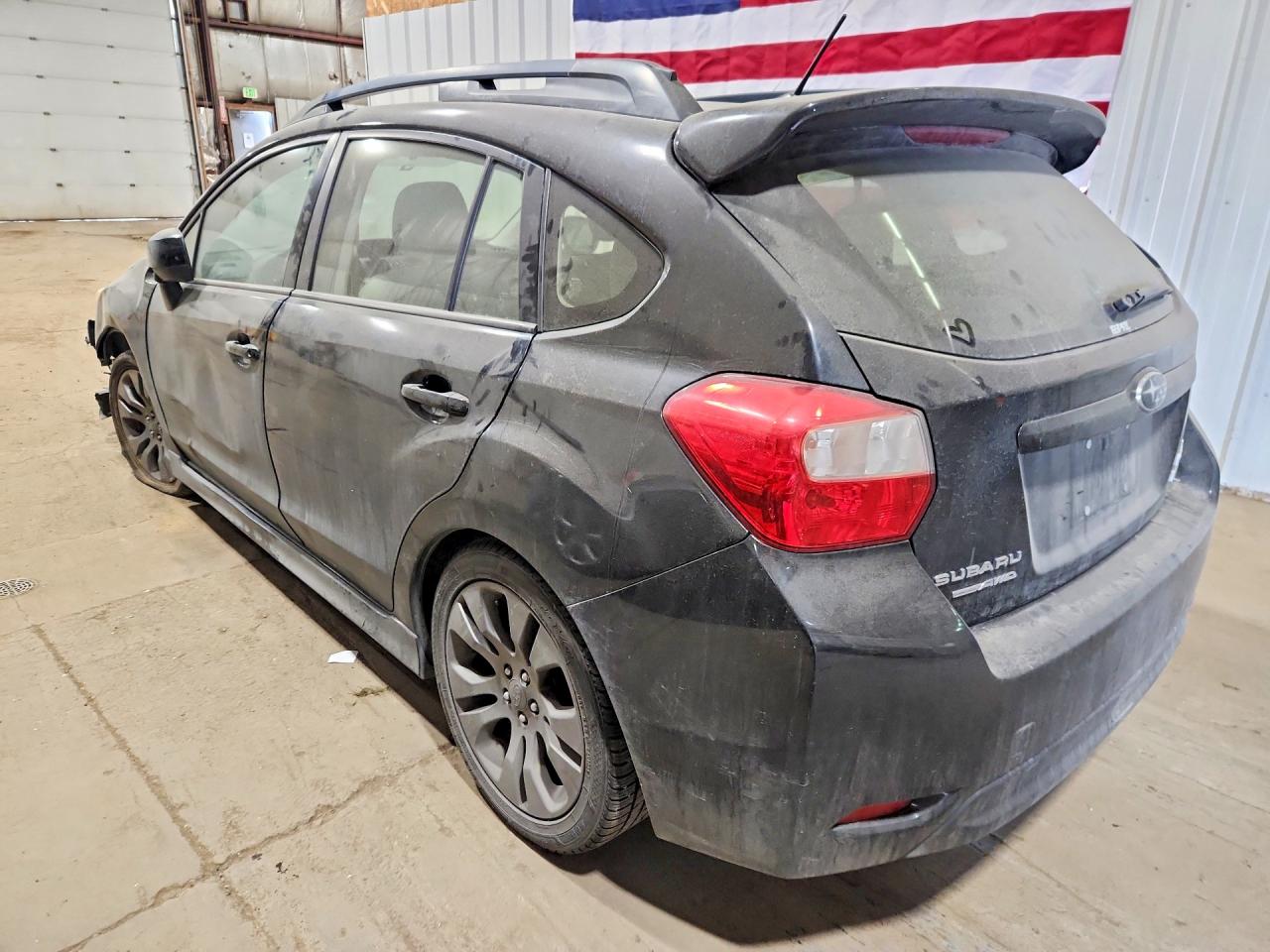 2014 Subaru Impreza Sport Premium Black vin: JF1GPAL63E8237581